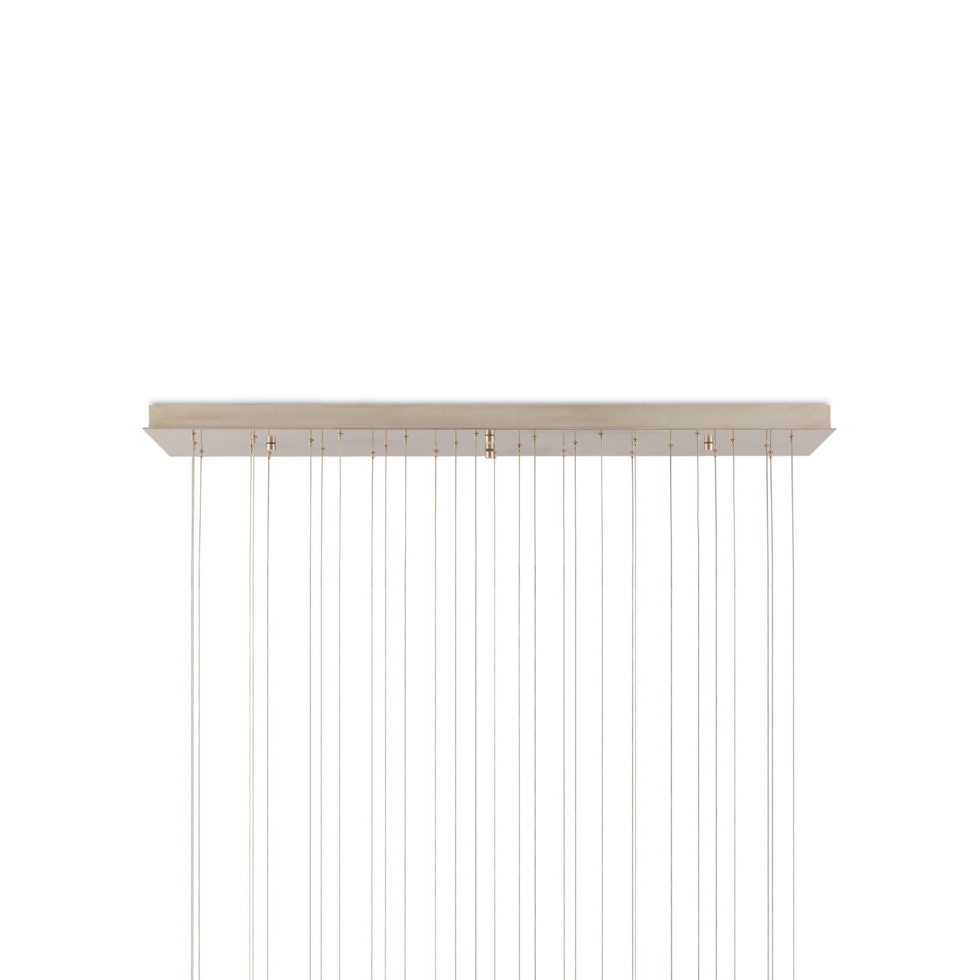 Shown in Painted Silver - White finish and Ceramic shade