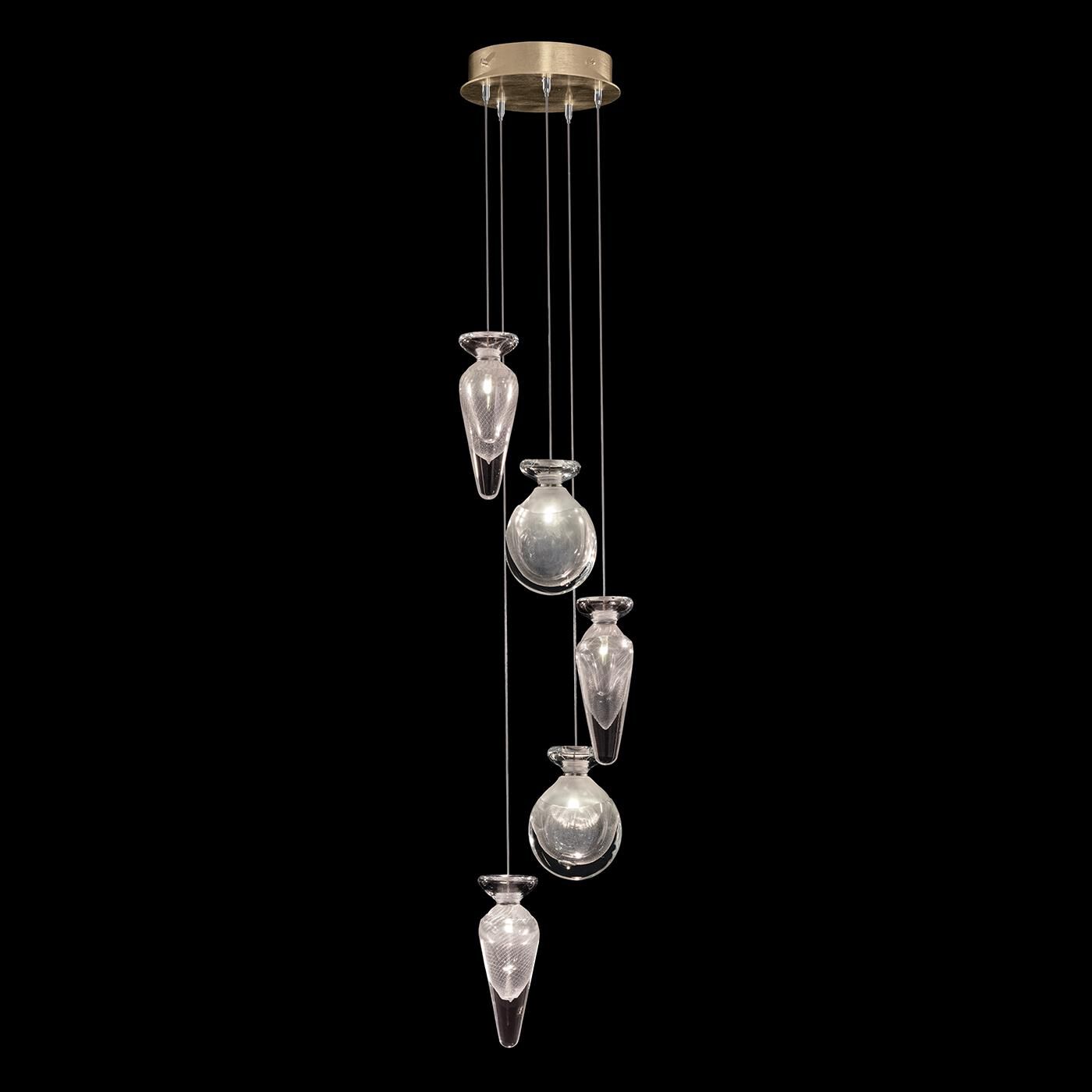 Essence Multi Light Pendant by Fine Art Handcrafted Lighting