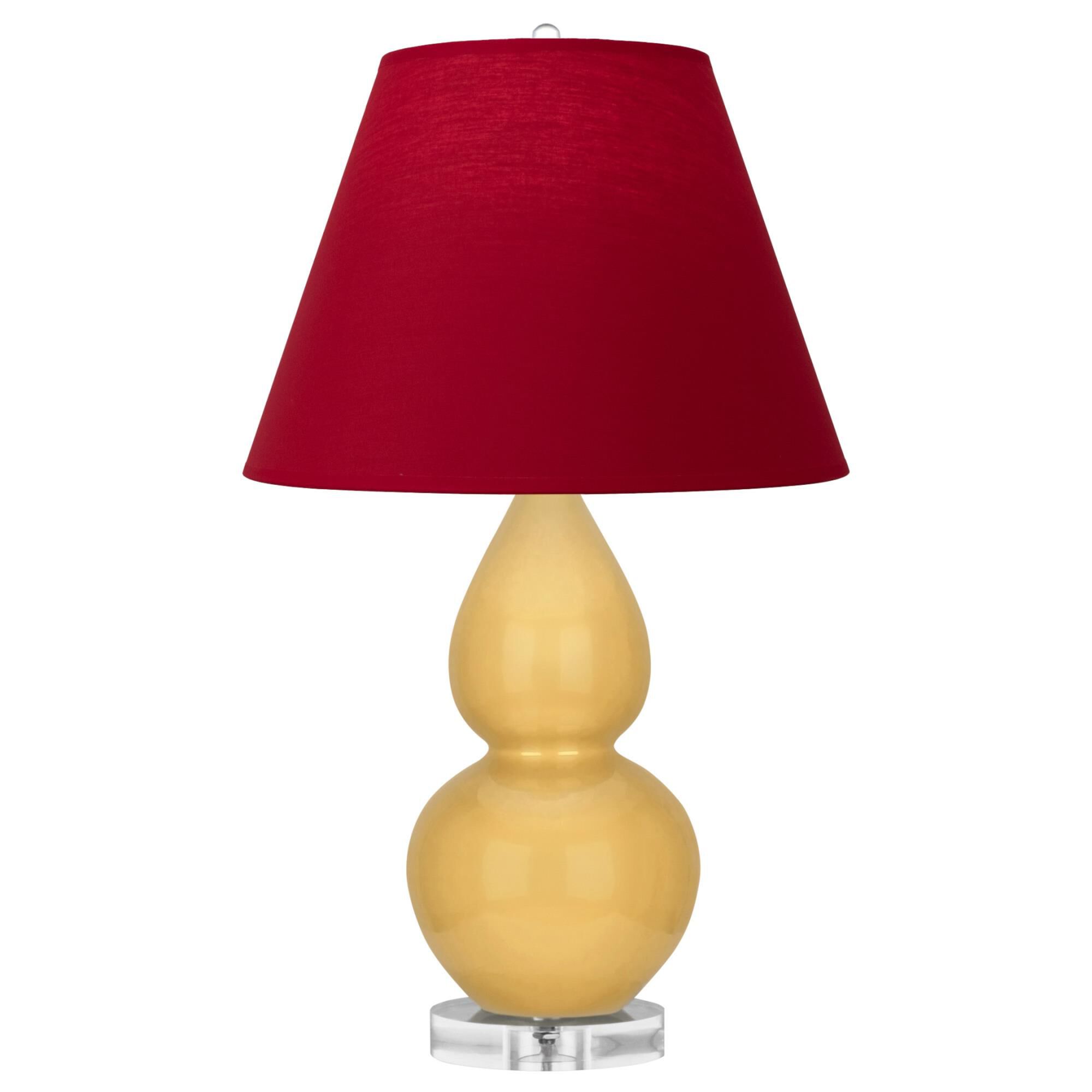 Small Double Gourd 23 Inch Table Lamp by Robert Abbey