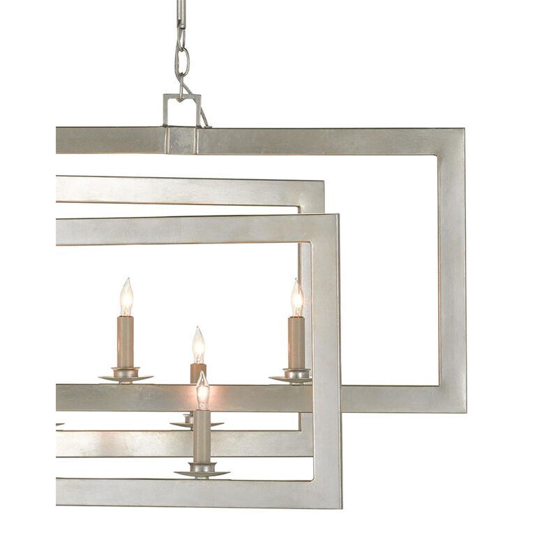 Middleton 54 Inch 11 Light Linear Suspension Light by Currey and Company