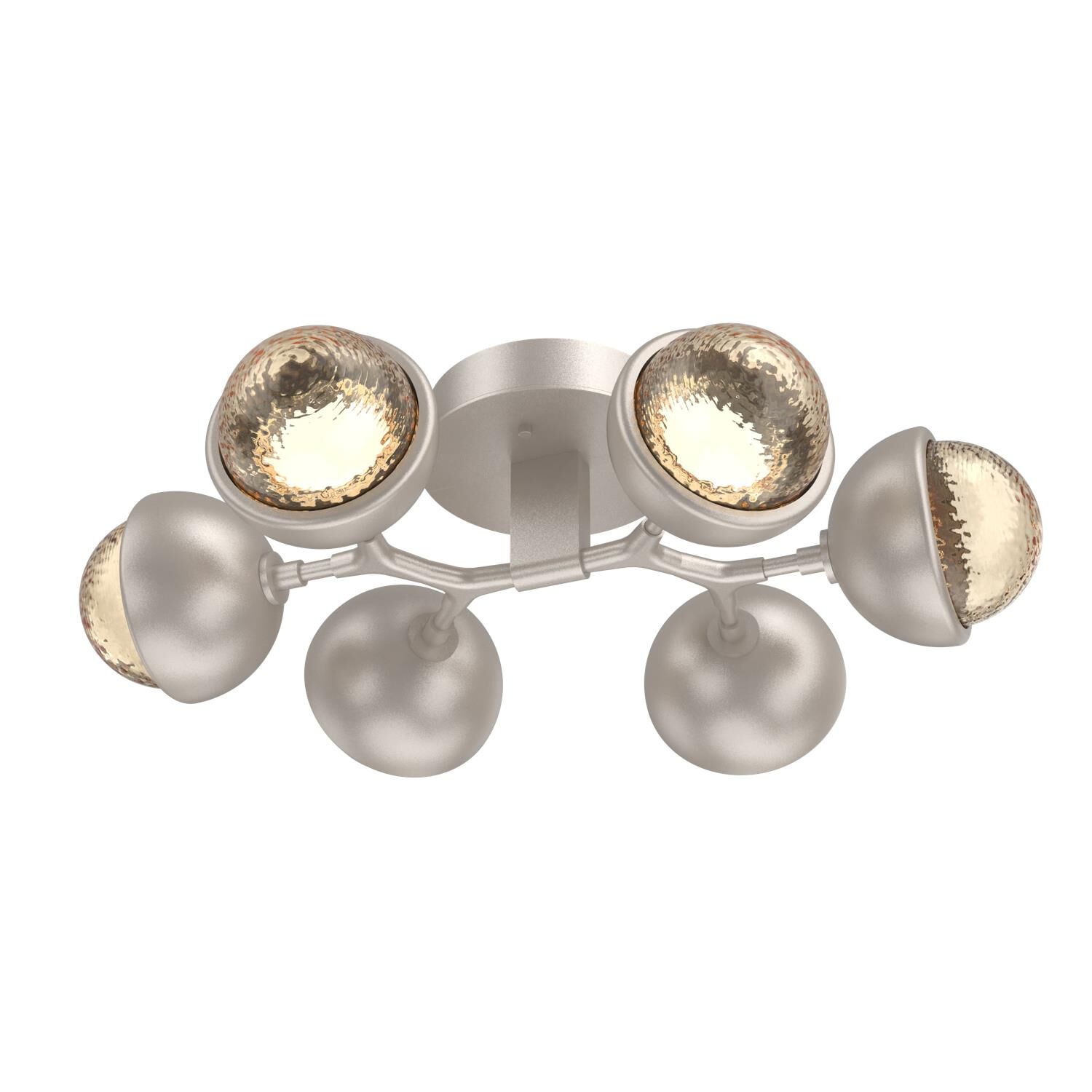 Levi Wilson Cabochon 27 Inch Flush Mount by Hammerton Studio