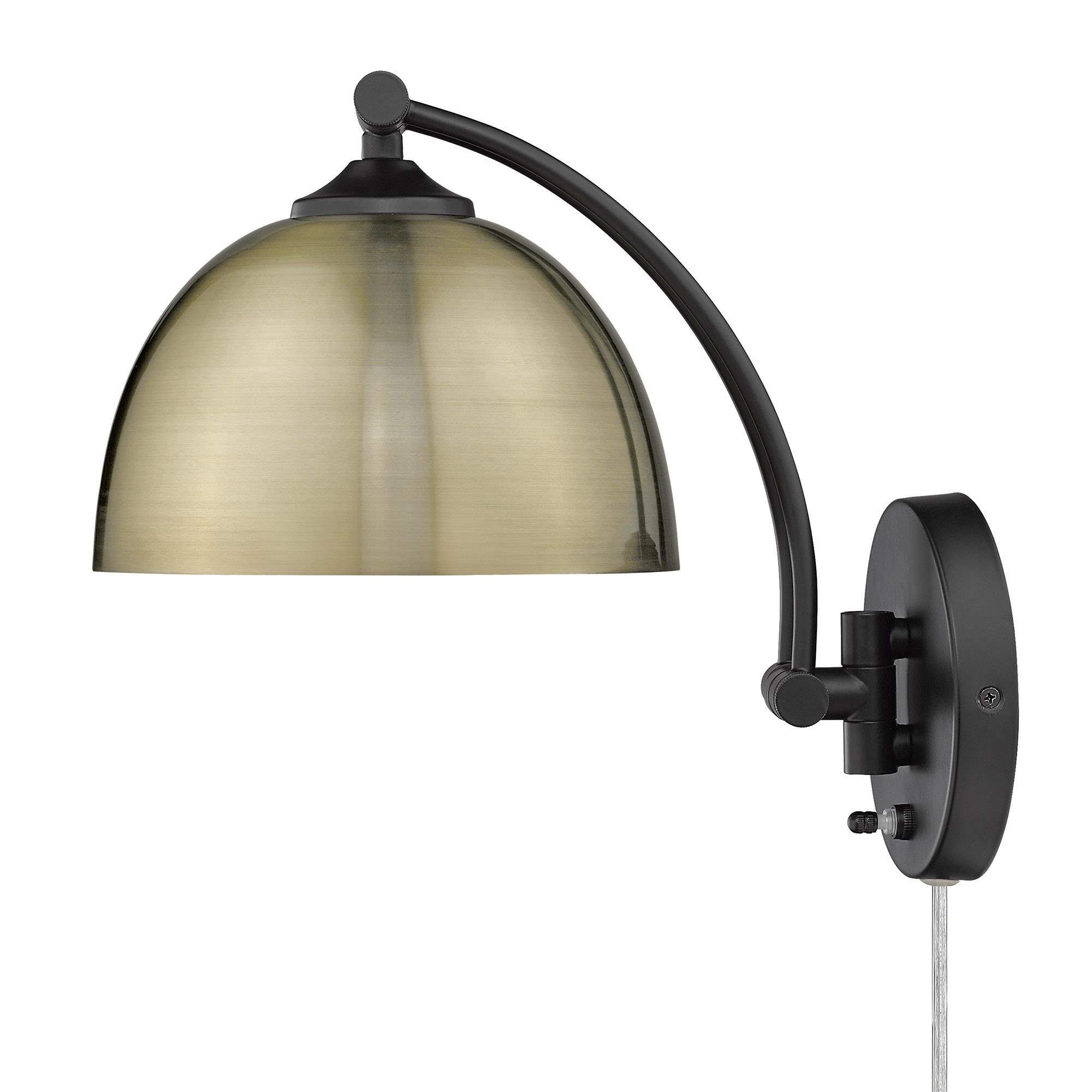 Rey 8 Inch Wall Sconce by Golden Lighting
