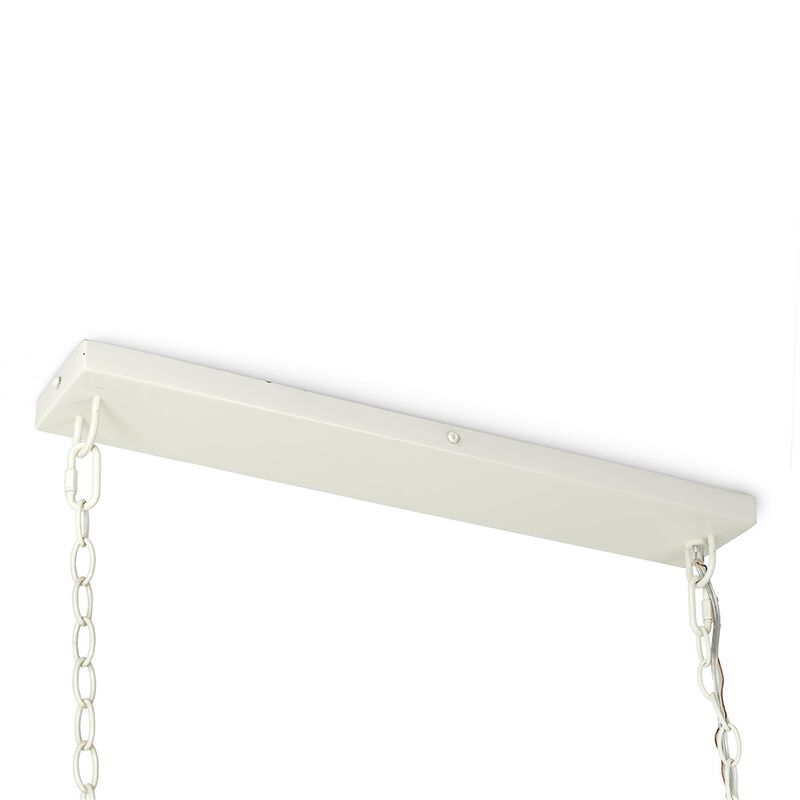 Raya Medium Linear Chandelier by Palecek