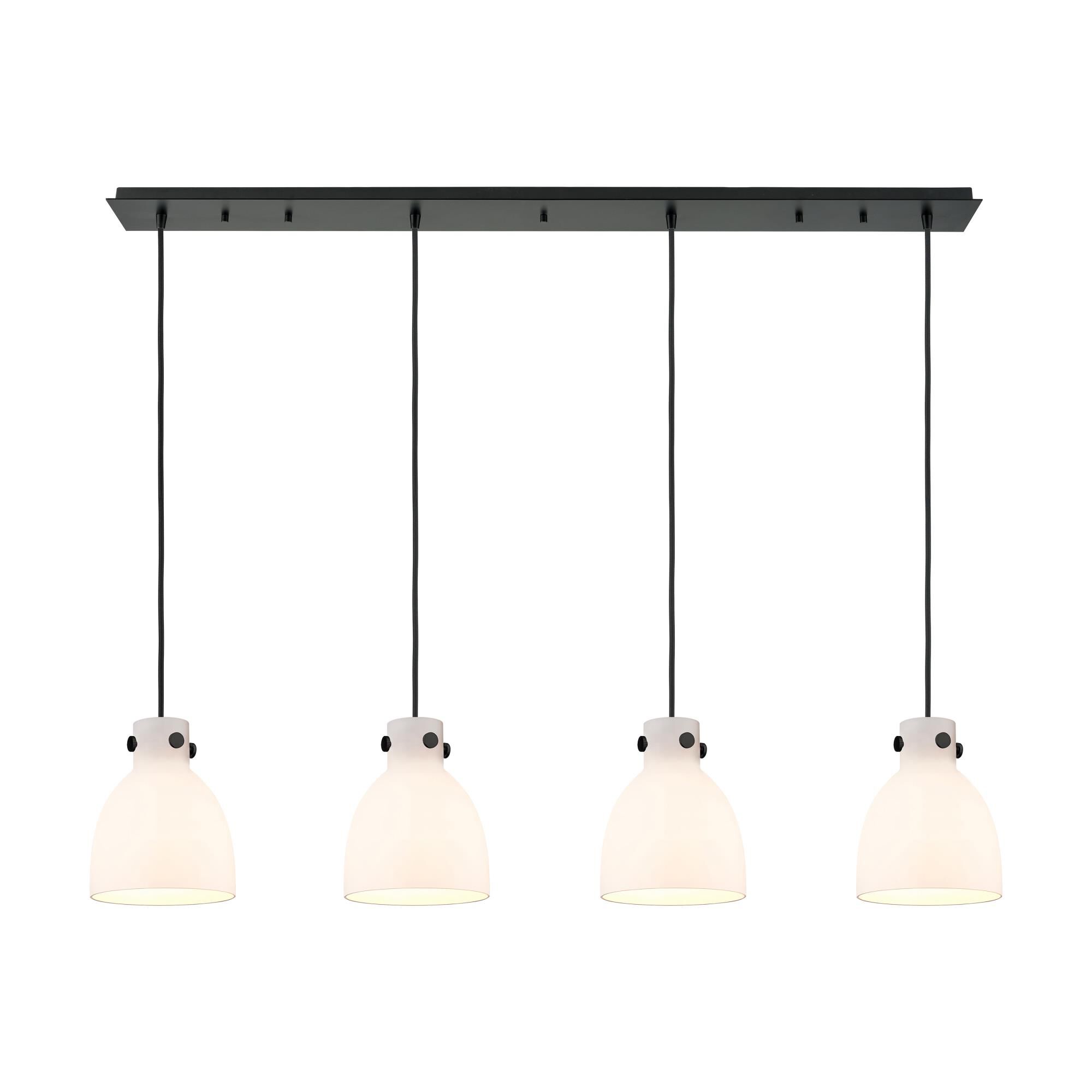Bruno Marashlian Newton Bell 51 Inch 4 Light Linear Suspension Light by Innovations Lighting