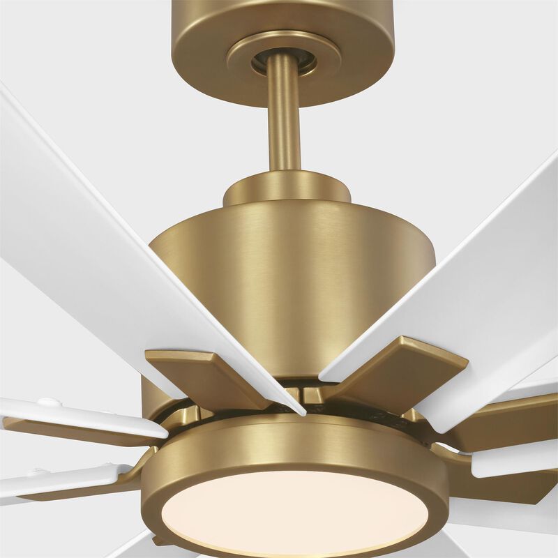 Sean Lavin Flera Smart 65 Inch Ceiling Fan with Light Kit by Generation Lighting
