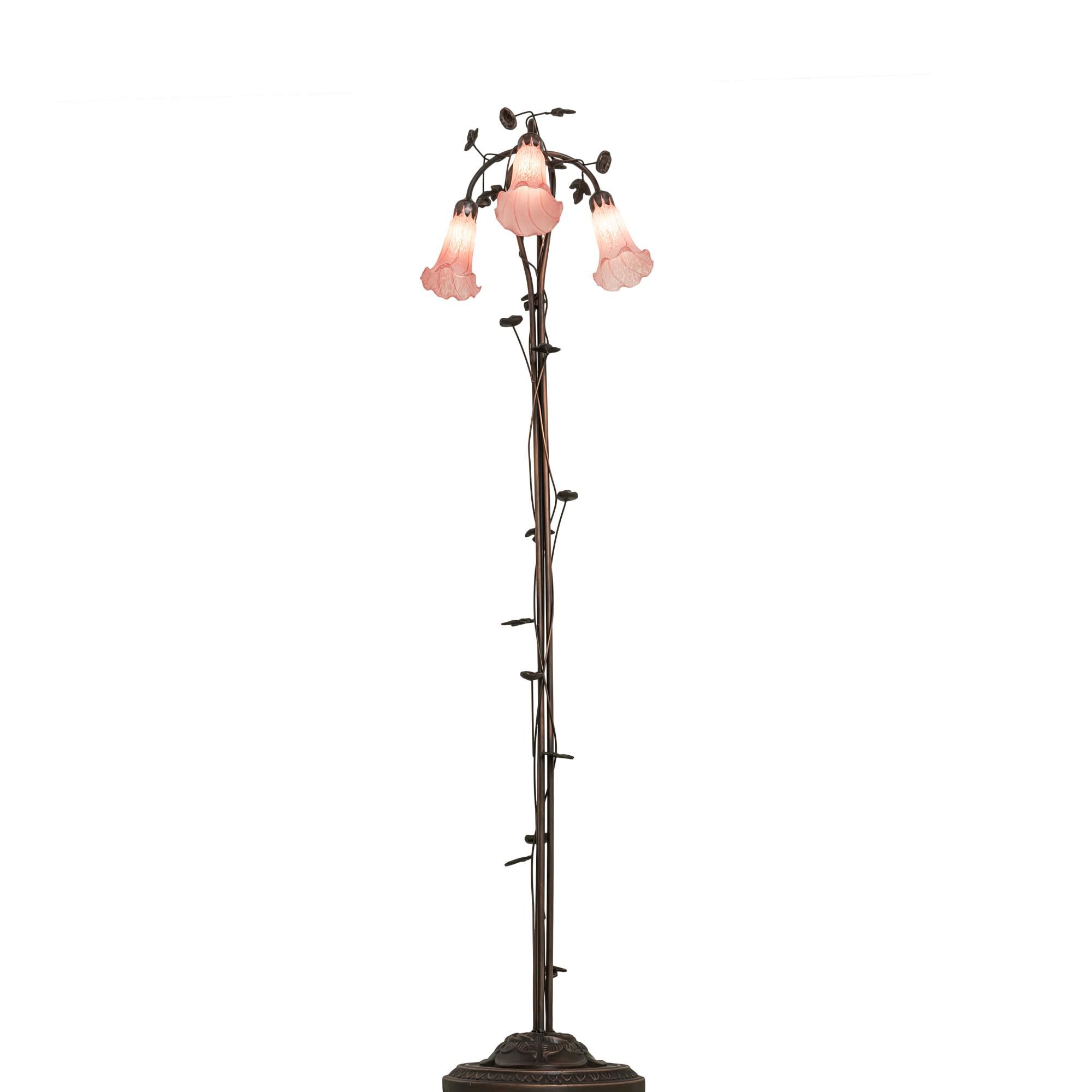 Pink 58 Inch Floor Lamp by Meyda Lighting
