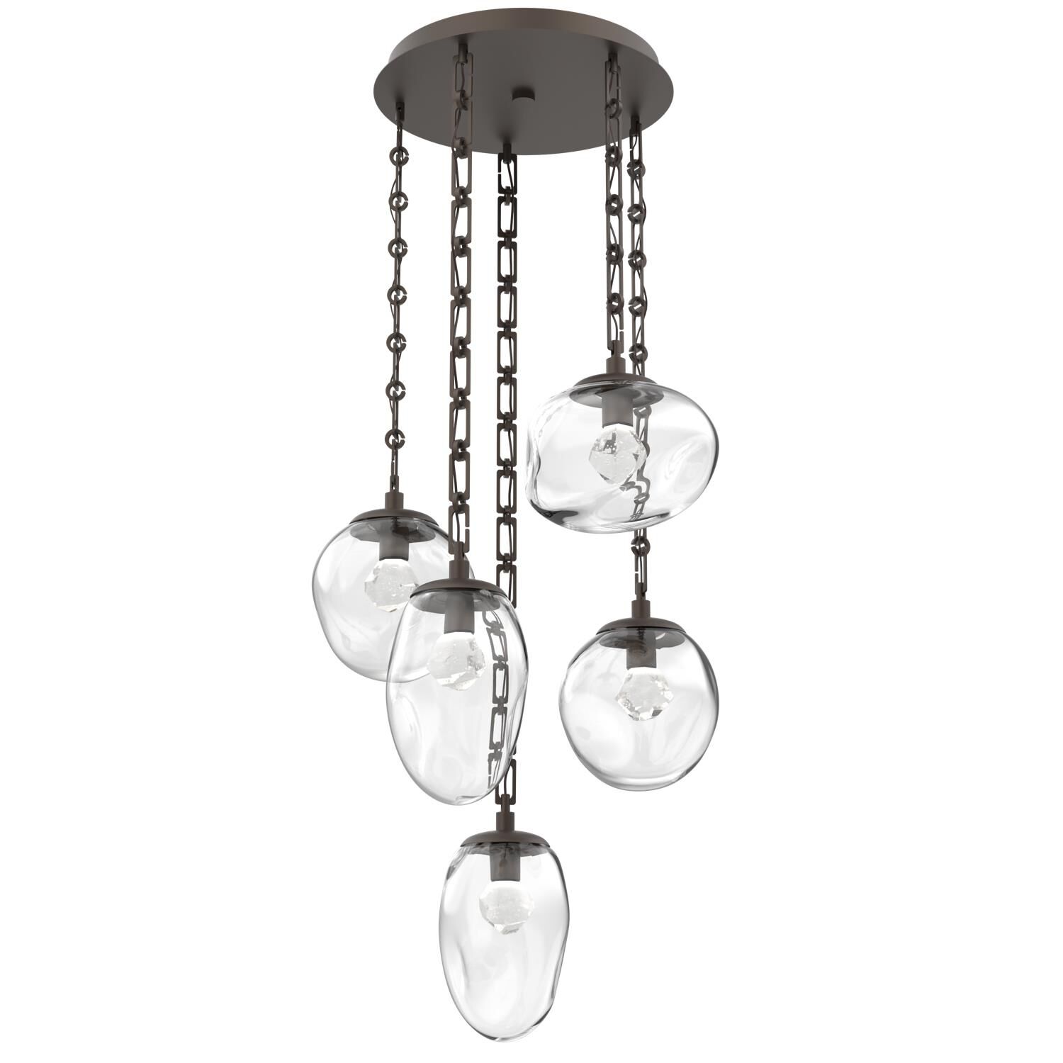 Levi Wilson Cosmos Led 24 Inch Multi Light Pendant by Hammerton Studio