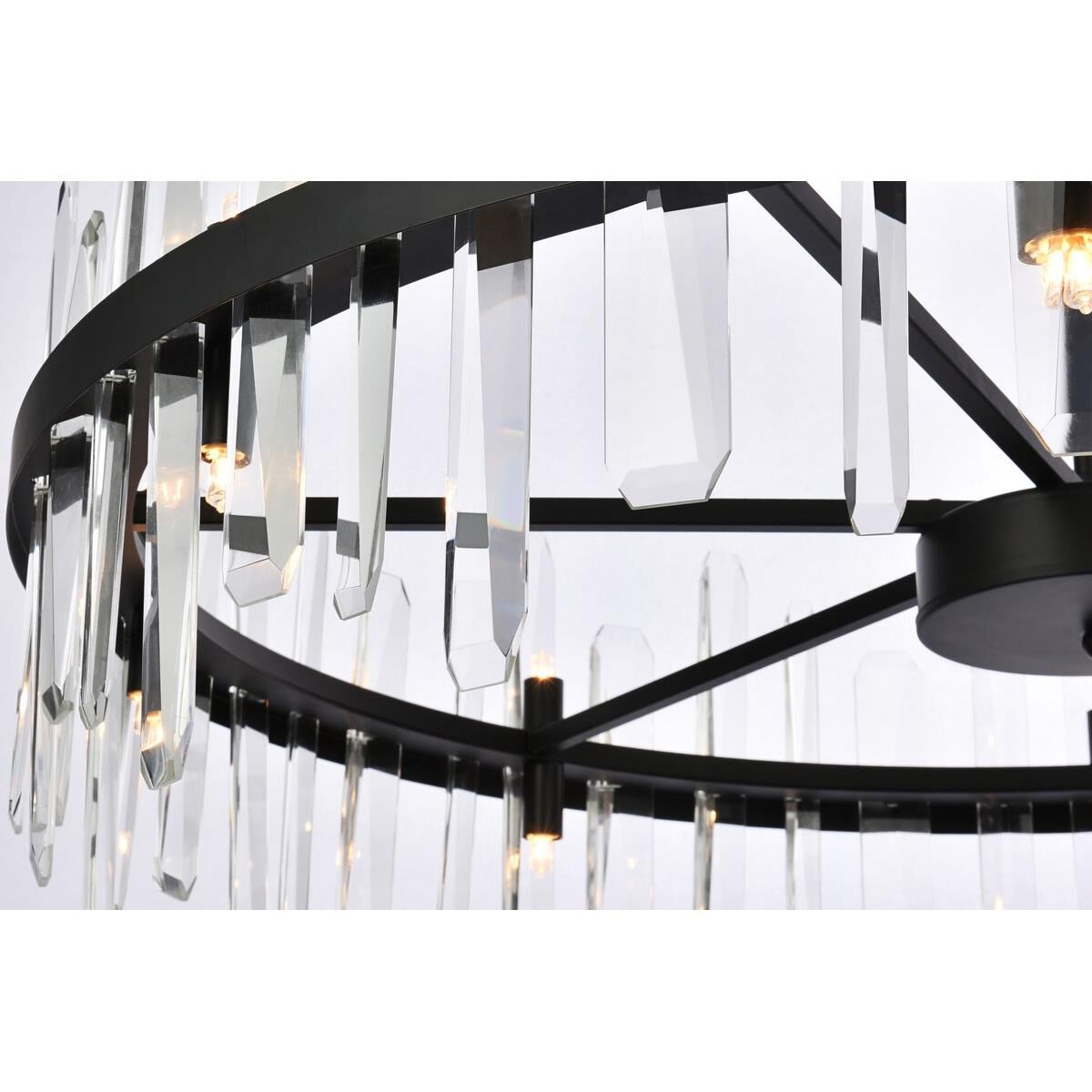 Serena 36 Inch 16 Light Chandelier by Elegant Lighting