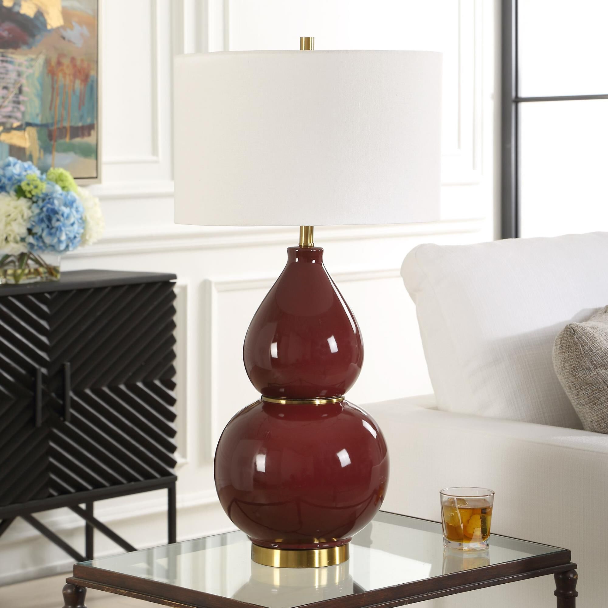 Gourd 31 Inch Table Lamp by Uttermost