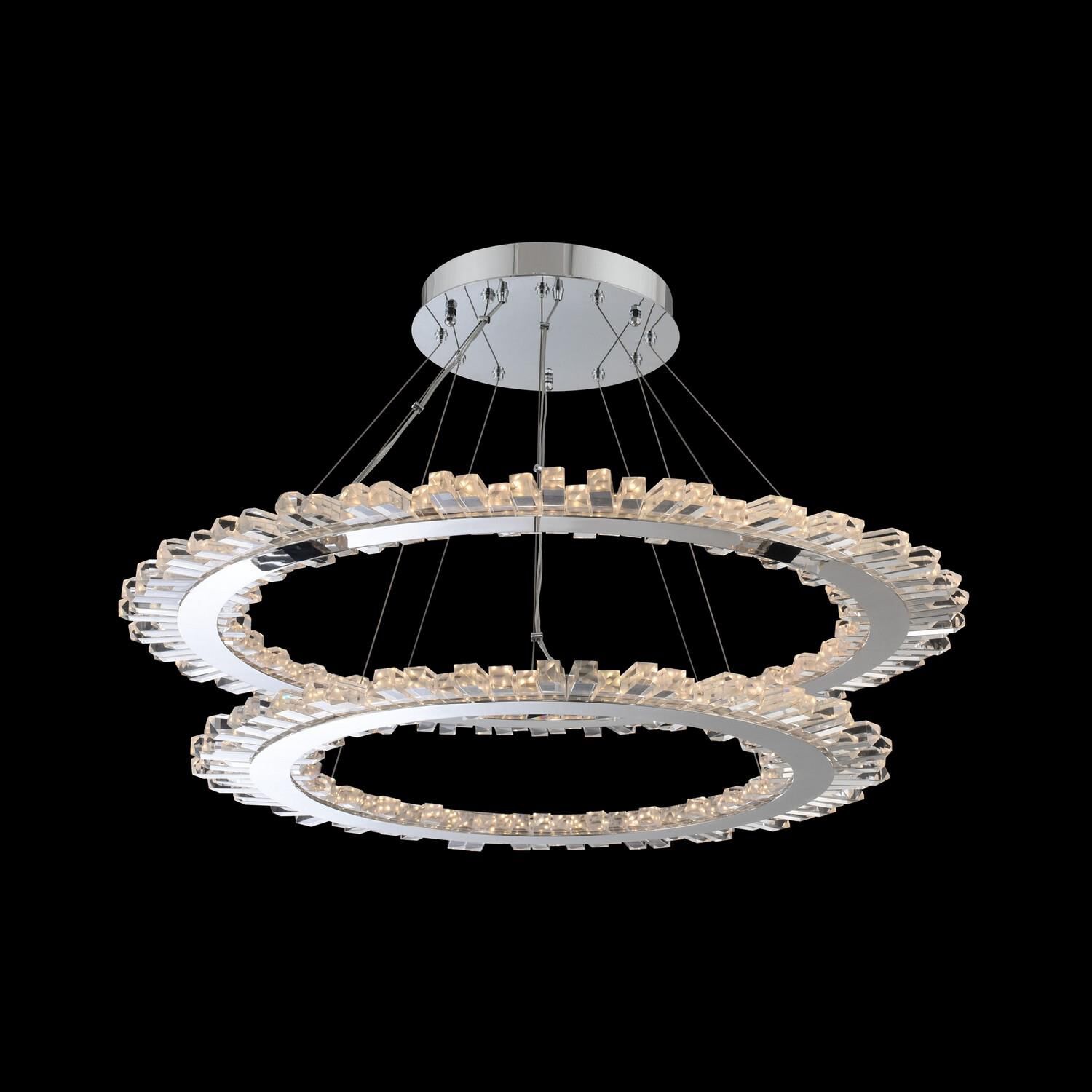 Quasar 42 Inch LED Large Pendant by Allegri