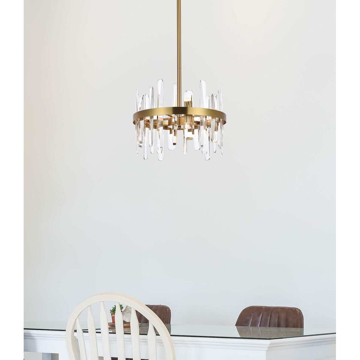 Serena 16 Inch Large Pendant by Elegant Lighting