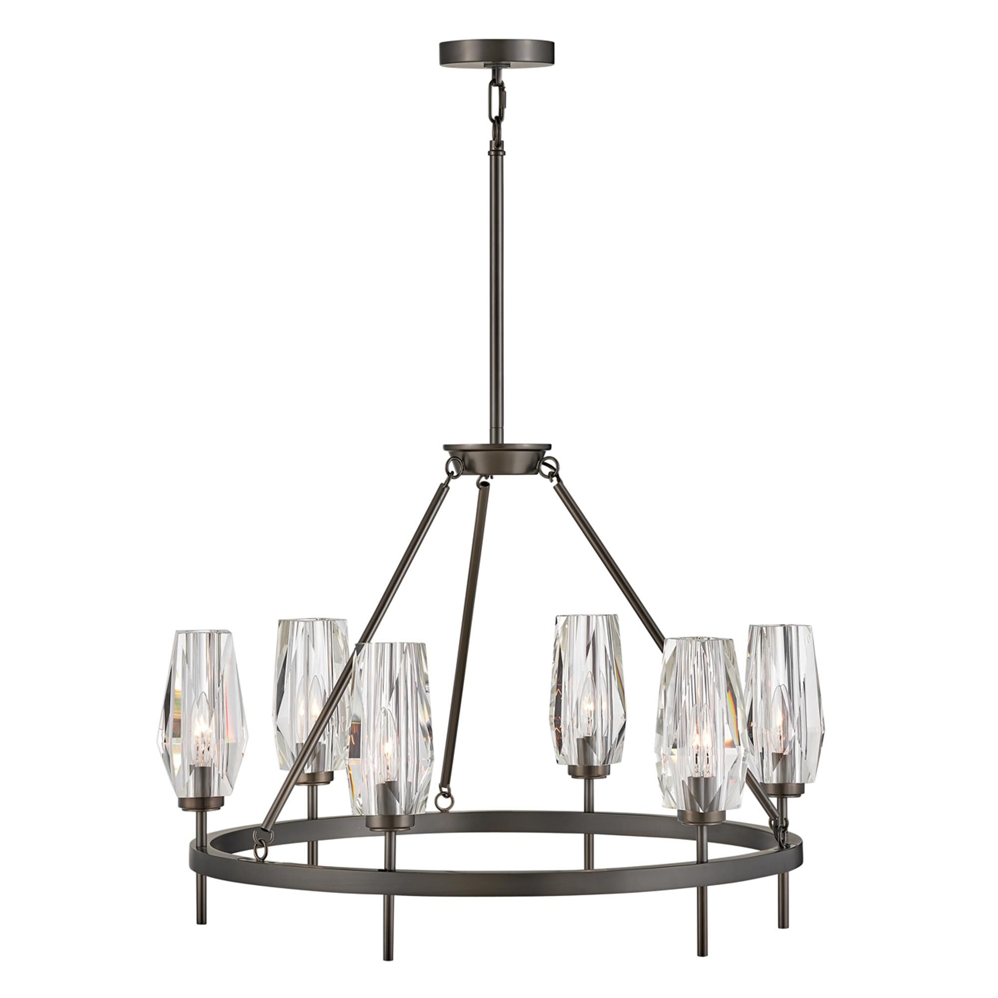 Ana 30 Inch Chandelier,