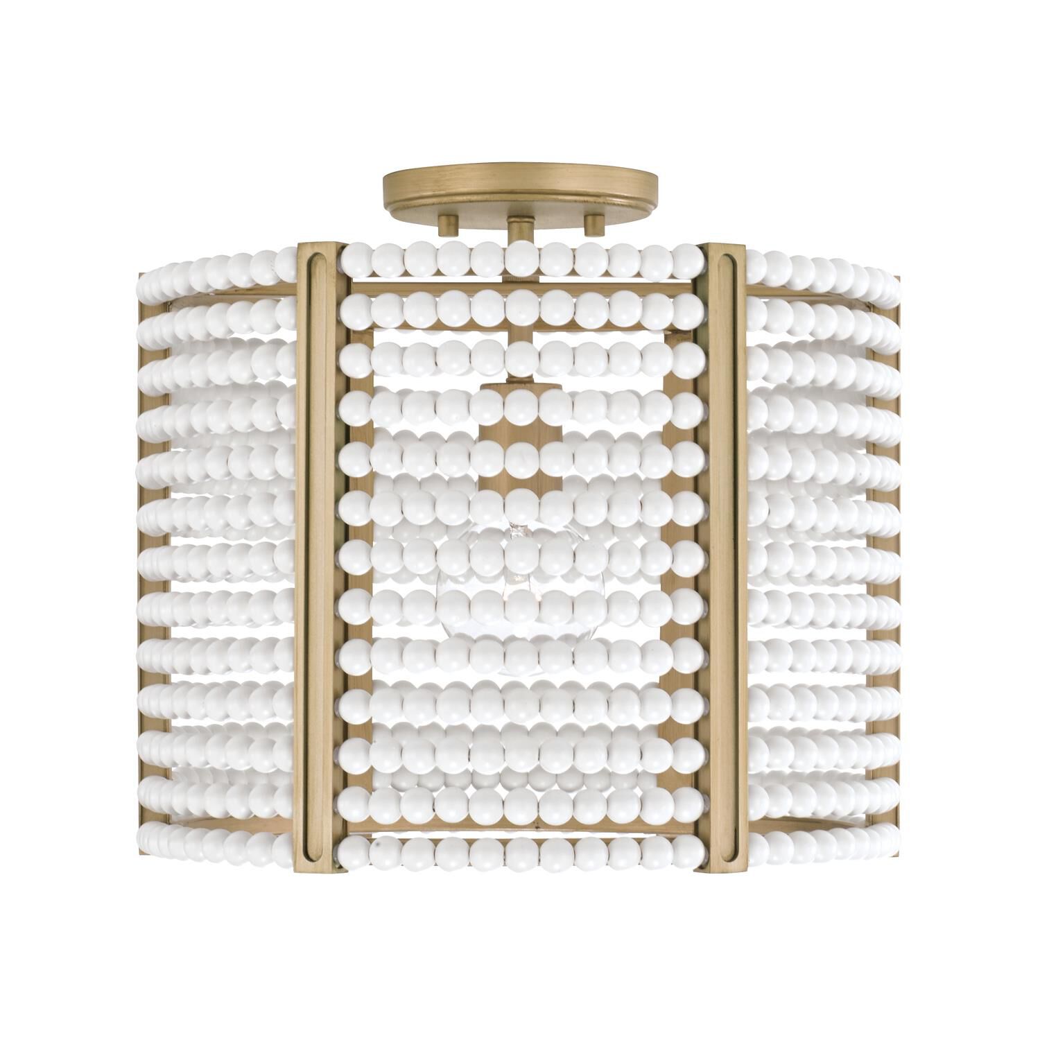 Brynn 14 Inch 1 Light Semi Flush Mount by Capital Lighting Fixture Company