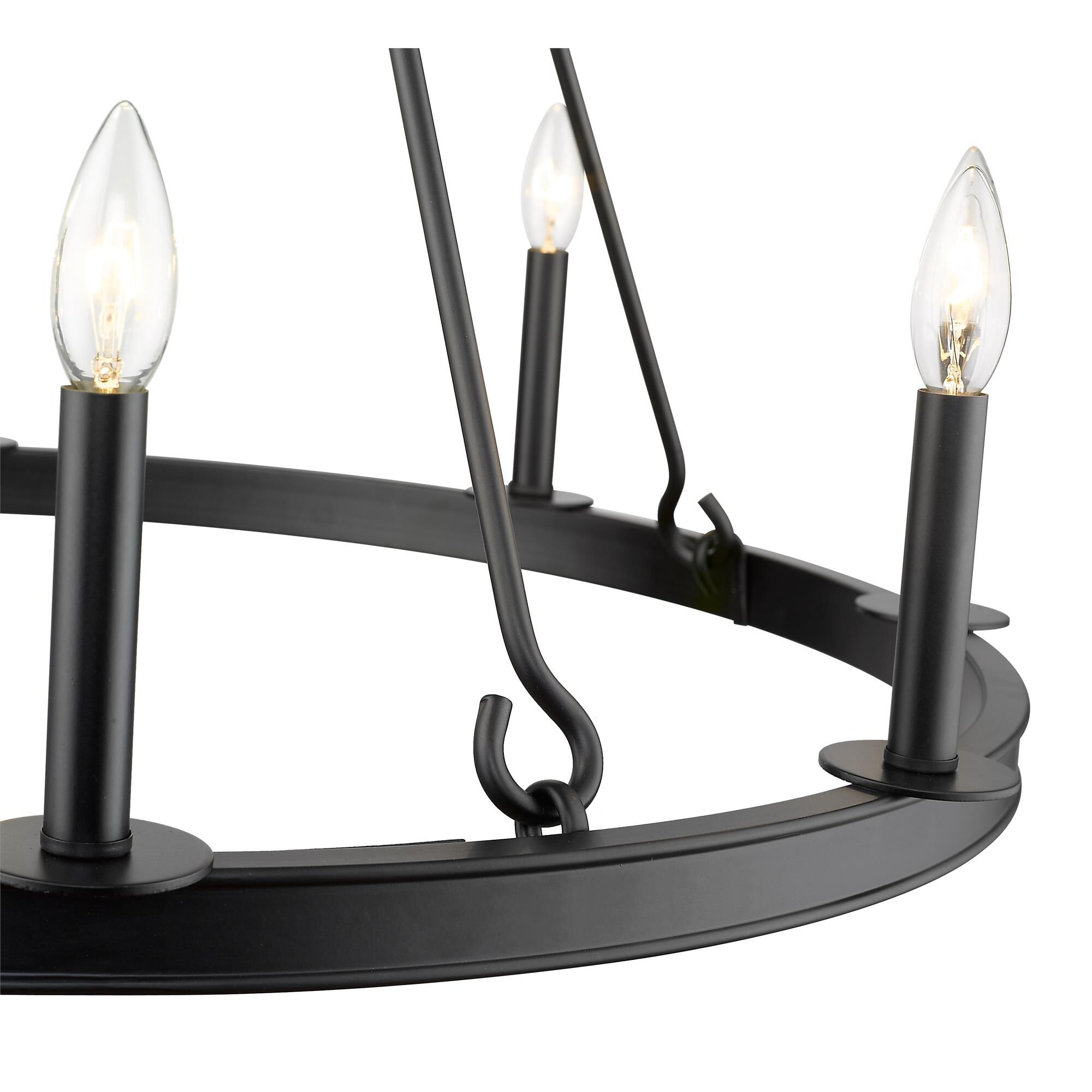Barclay 33 Inch 8 Light Chandelier by Z-Lite