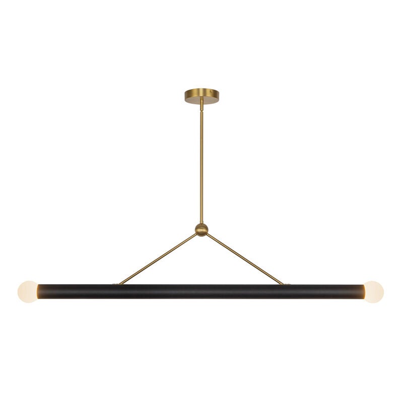 Calla Medium Linear Chandelier by Kuzco