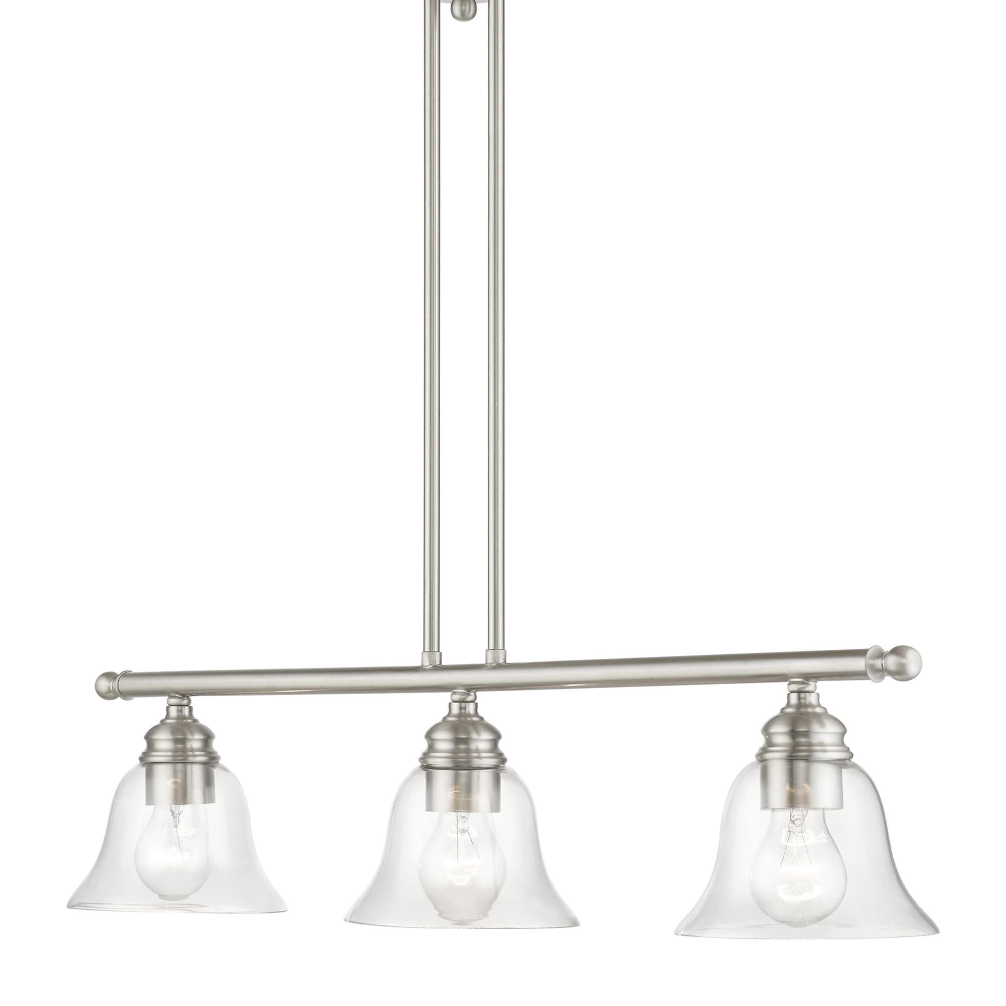 Moreland 30 Inch 3 Light Linear Suspension Light by Livex Lighting