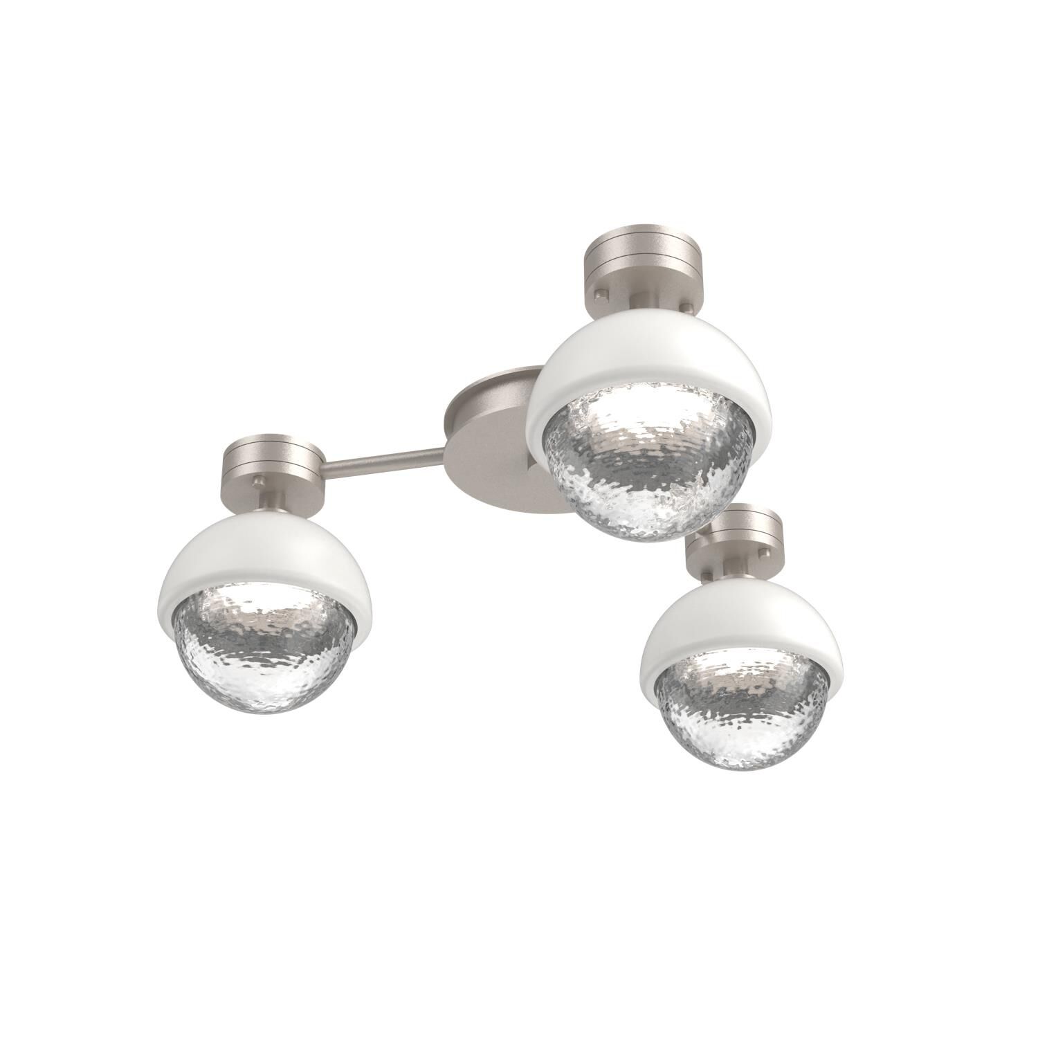 Levi Wilson Cabochon 23 Inch Flush Mount by Hammerton Studio