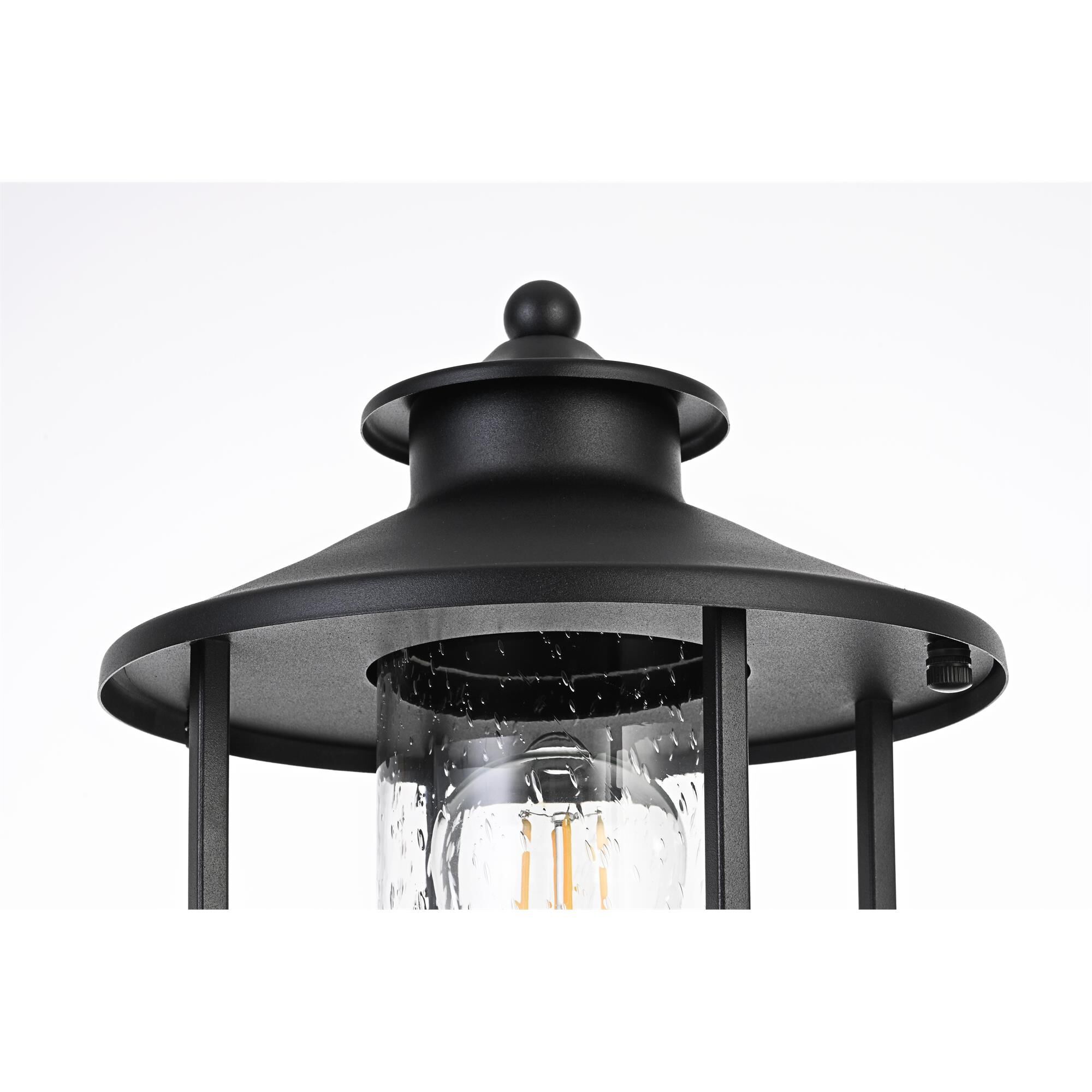 Janney 17 Inch Outdoor Post Lamp by Elegant Lighting