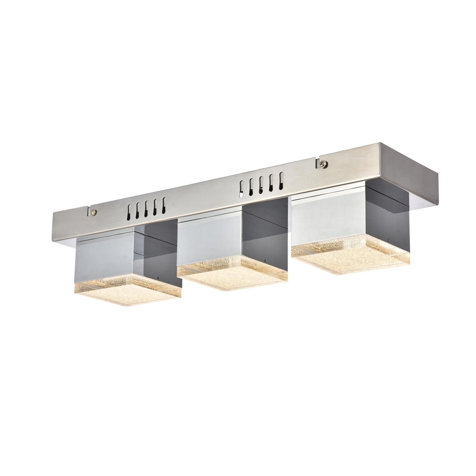 Glasgow 17 Inch 3 Light LED Flush Mount by Elegant Lighting