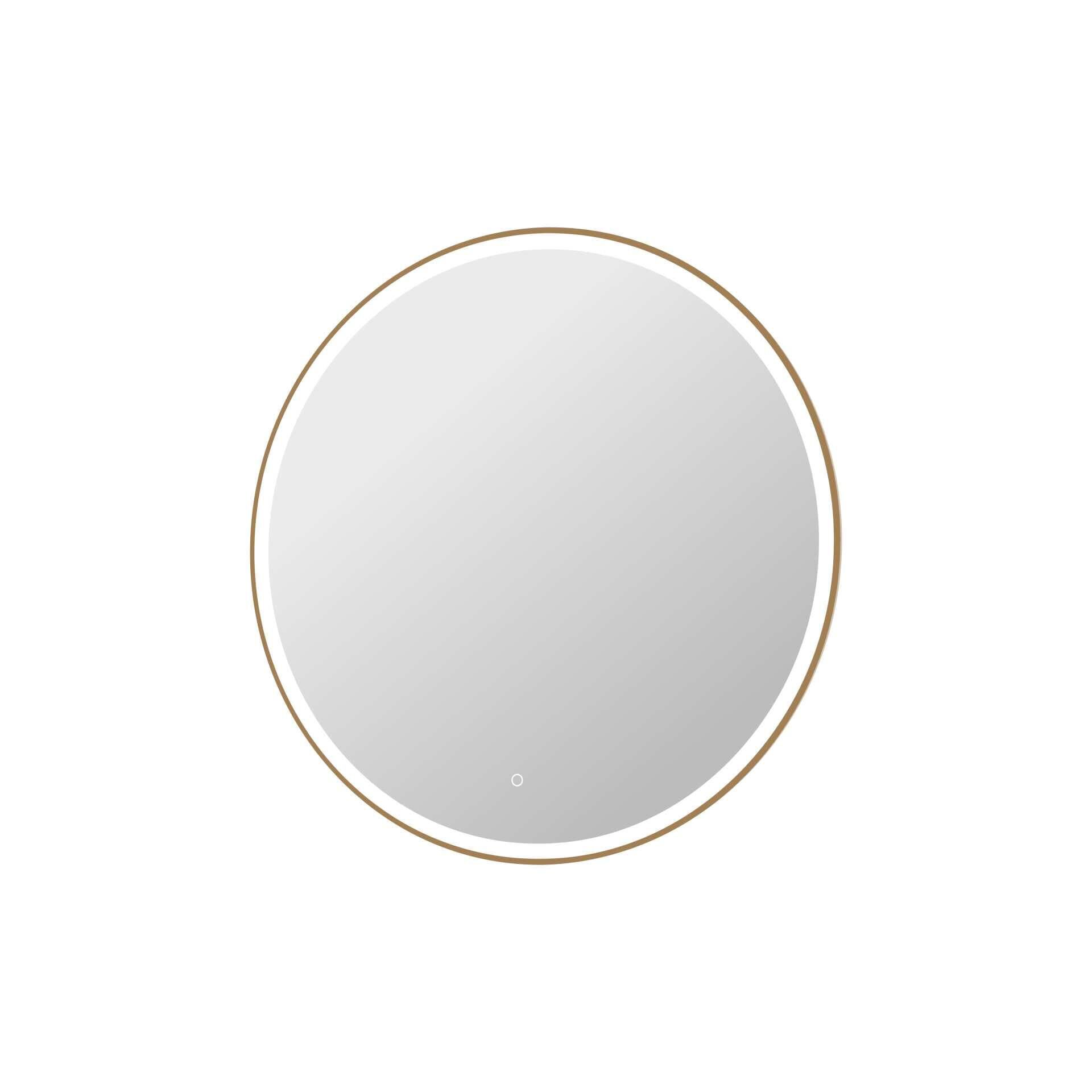Harmoni 42 Inch Round LED Lighted Mirror by Elegant Decor