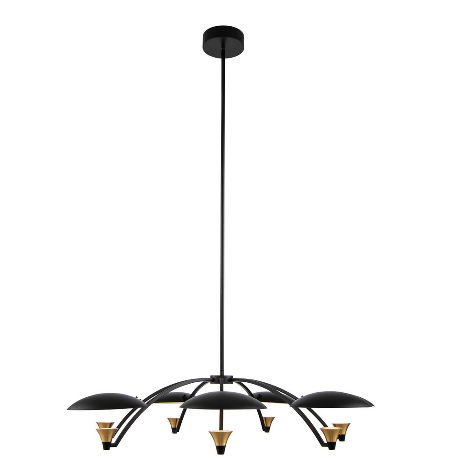 Redding 38 Inch 1 Light LED Chandelier by Kalco Lighting