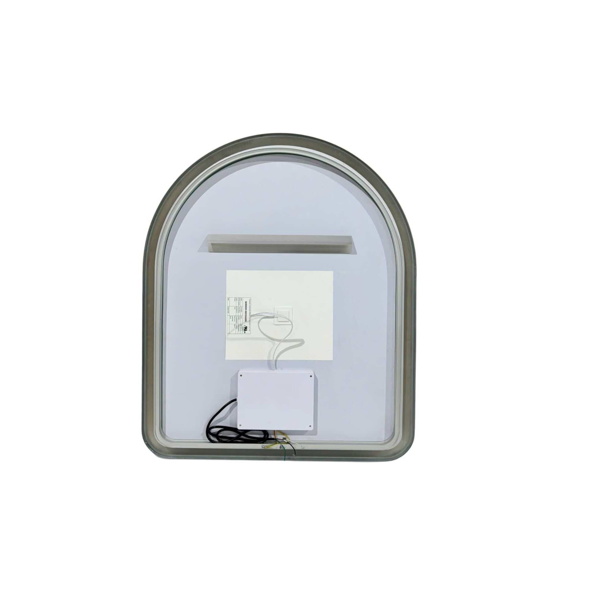 Harmoni 36 Inch Arched LED Lighted Mirror by Elegant Decor