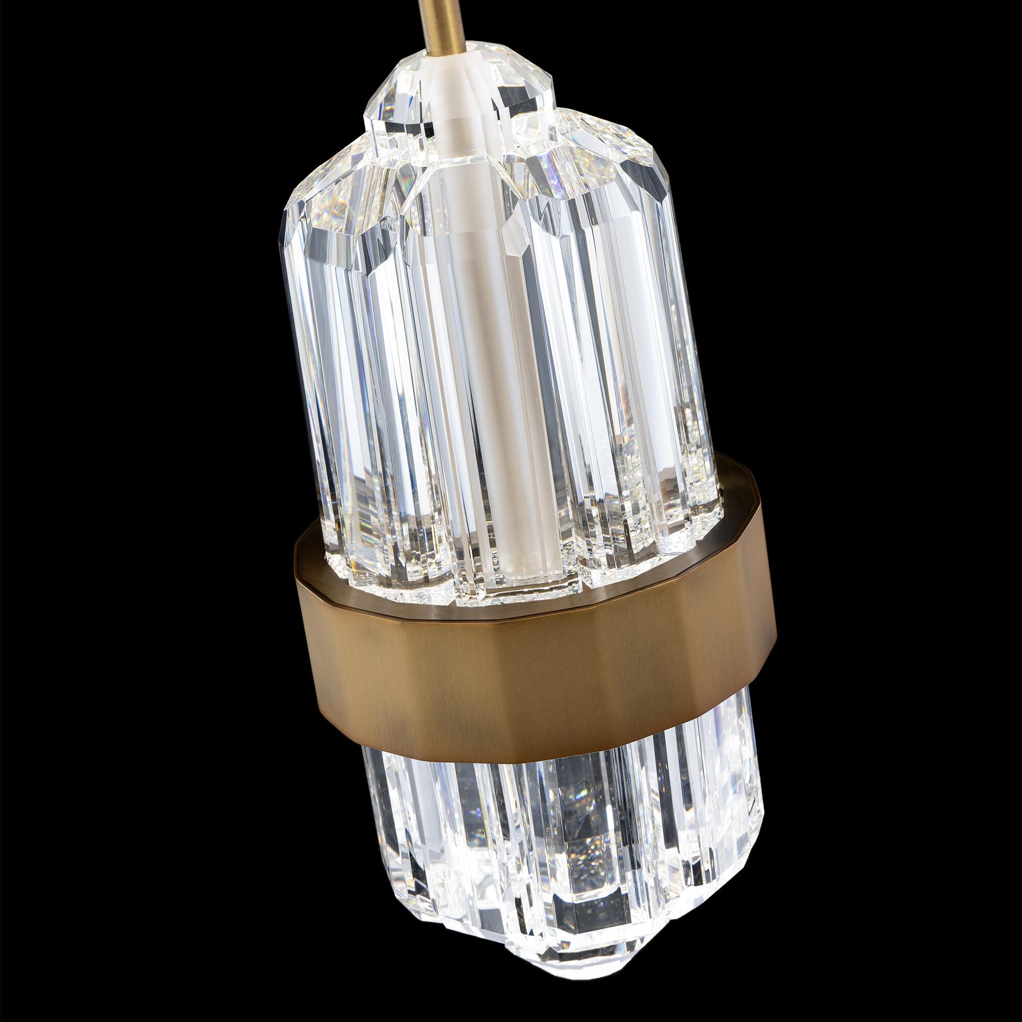 Shown in Aged Brass finish