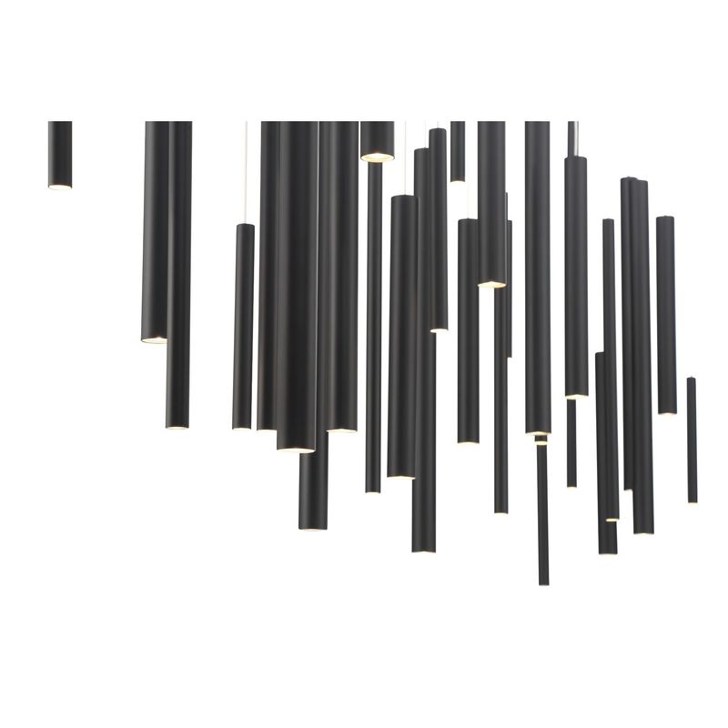 Santana 72 Inch 30 Light LED Linear Suspension Light by Eurofase Lighting