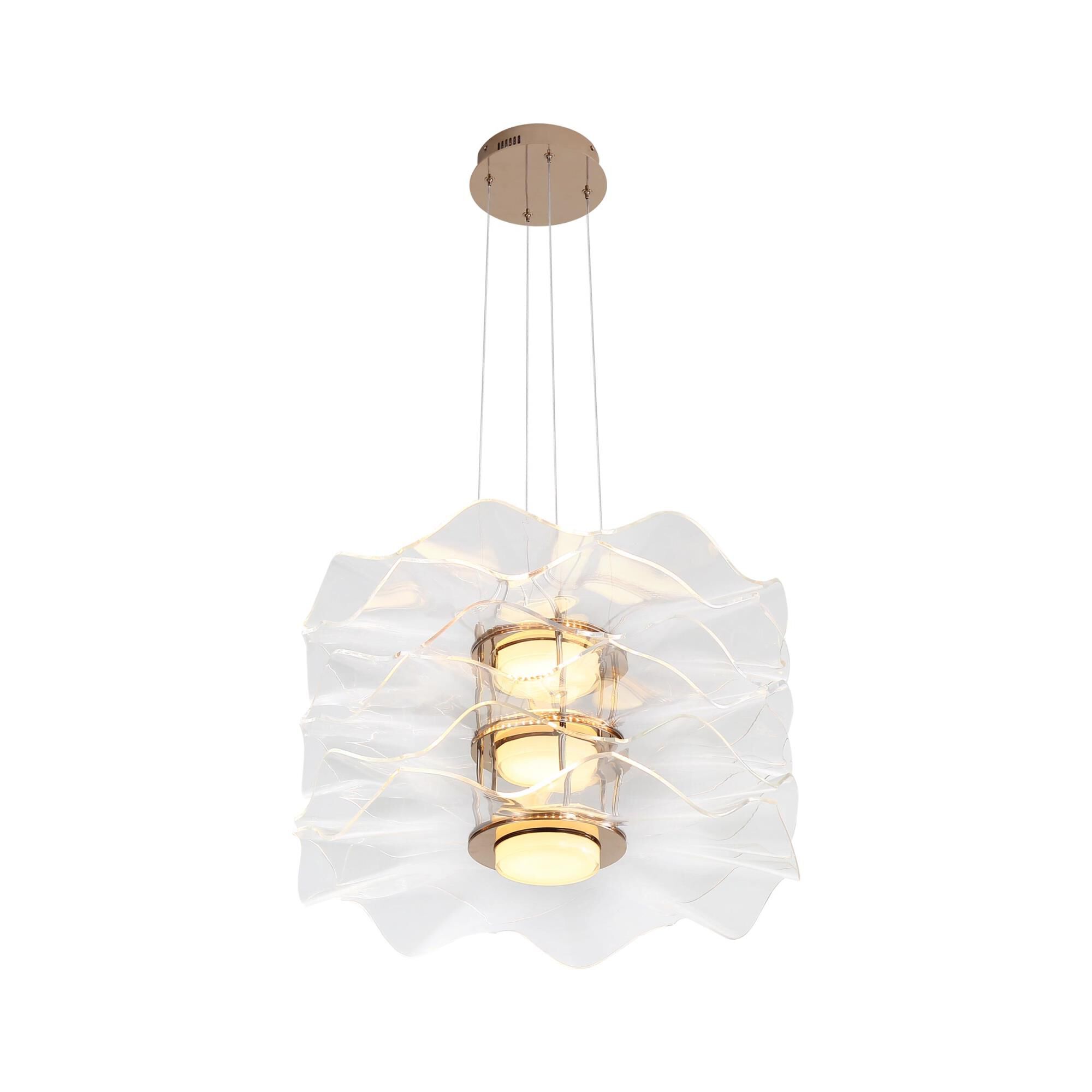 Vetrina 23 Inch Large Pendant by Golden Lighting
