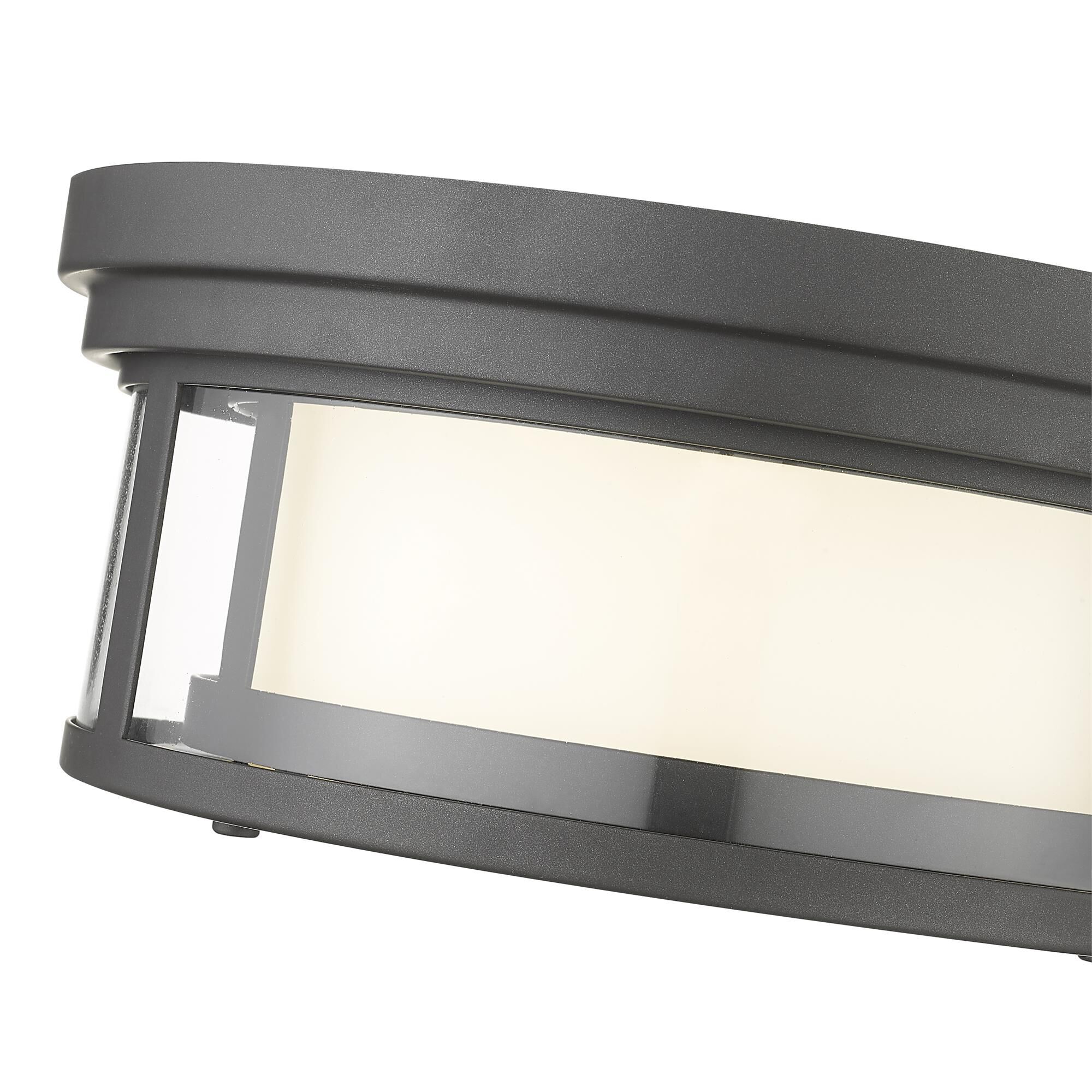 Shown in Bronze finish and Glass shade