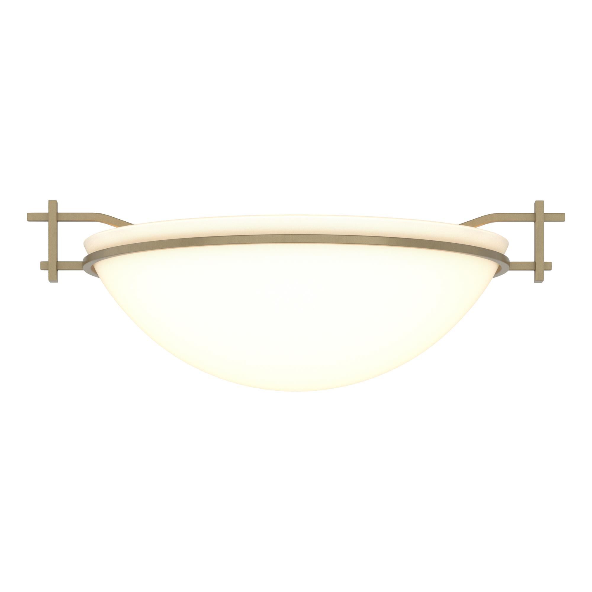 Moonband 11 Inch 1 Light Semi Flush Mount by Hubbardton Forge