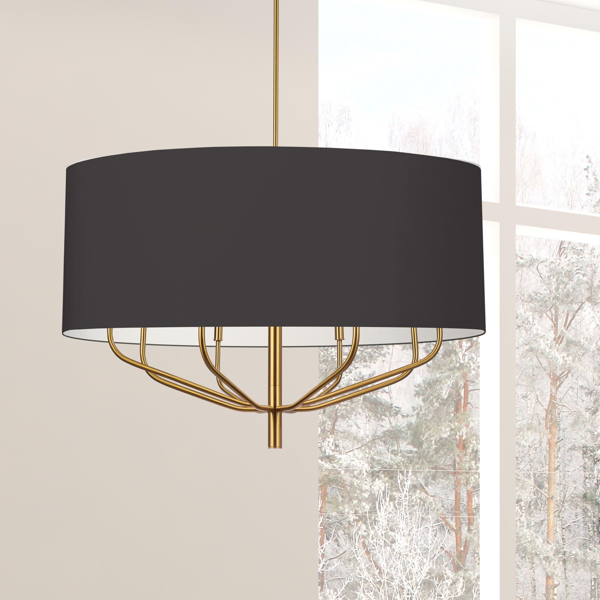 Eleanor 38 Inch Large Pendant by Dainolite