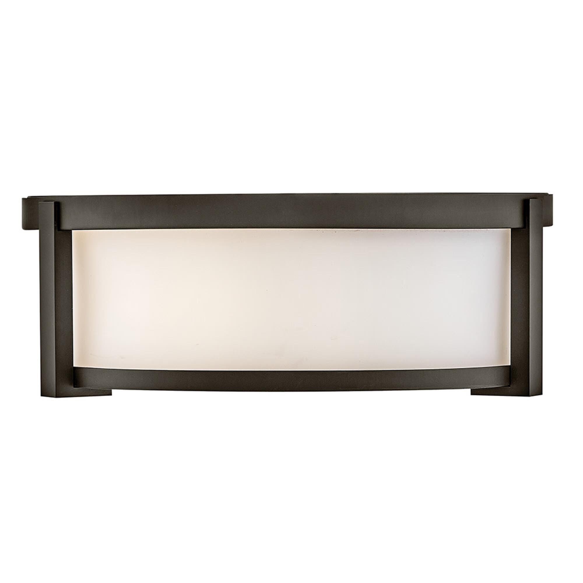 Lowell 13 Inch 2 Light Outdoor Flush Mount,