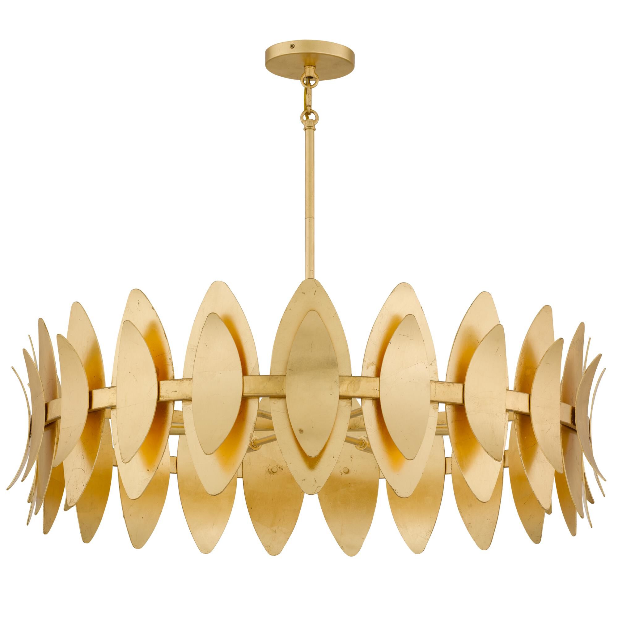 Hayley 37 Inch Chandelier by Quoizel