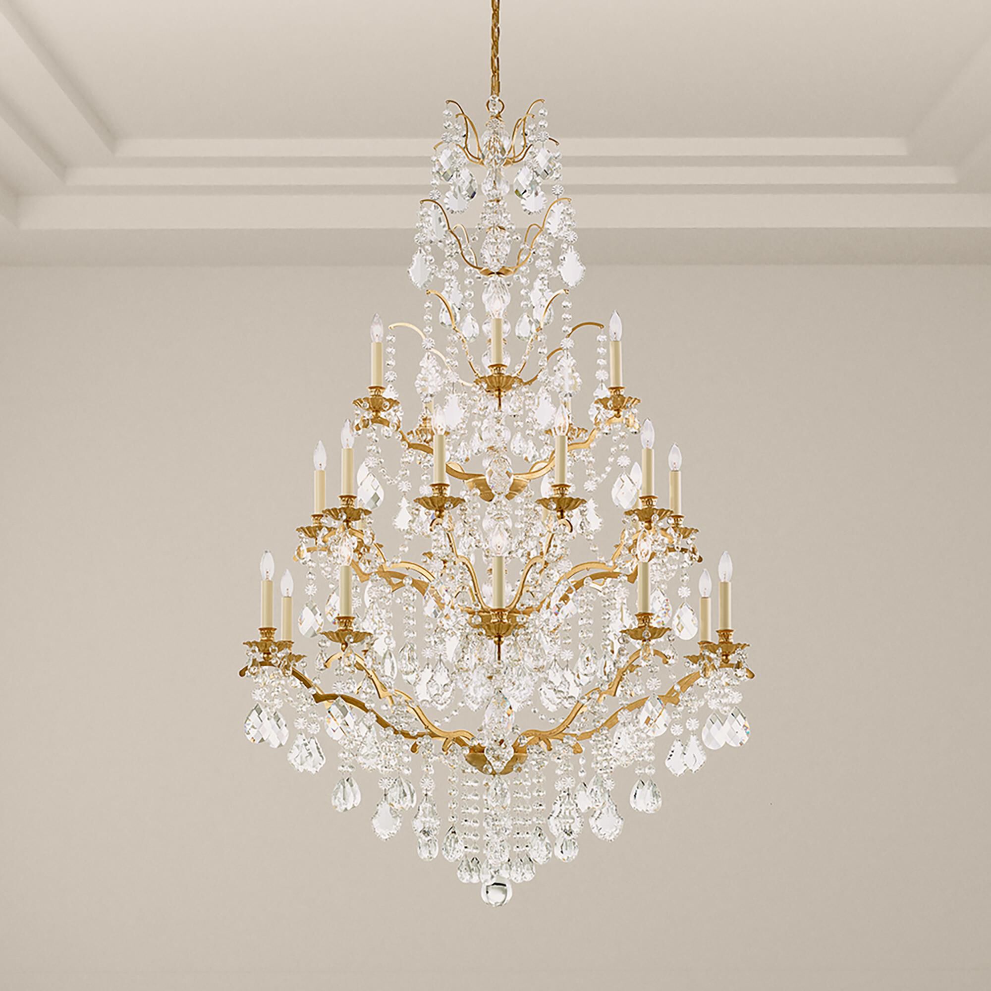 Bordeaux 40 Inch Chandelier by Schonbek