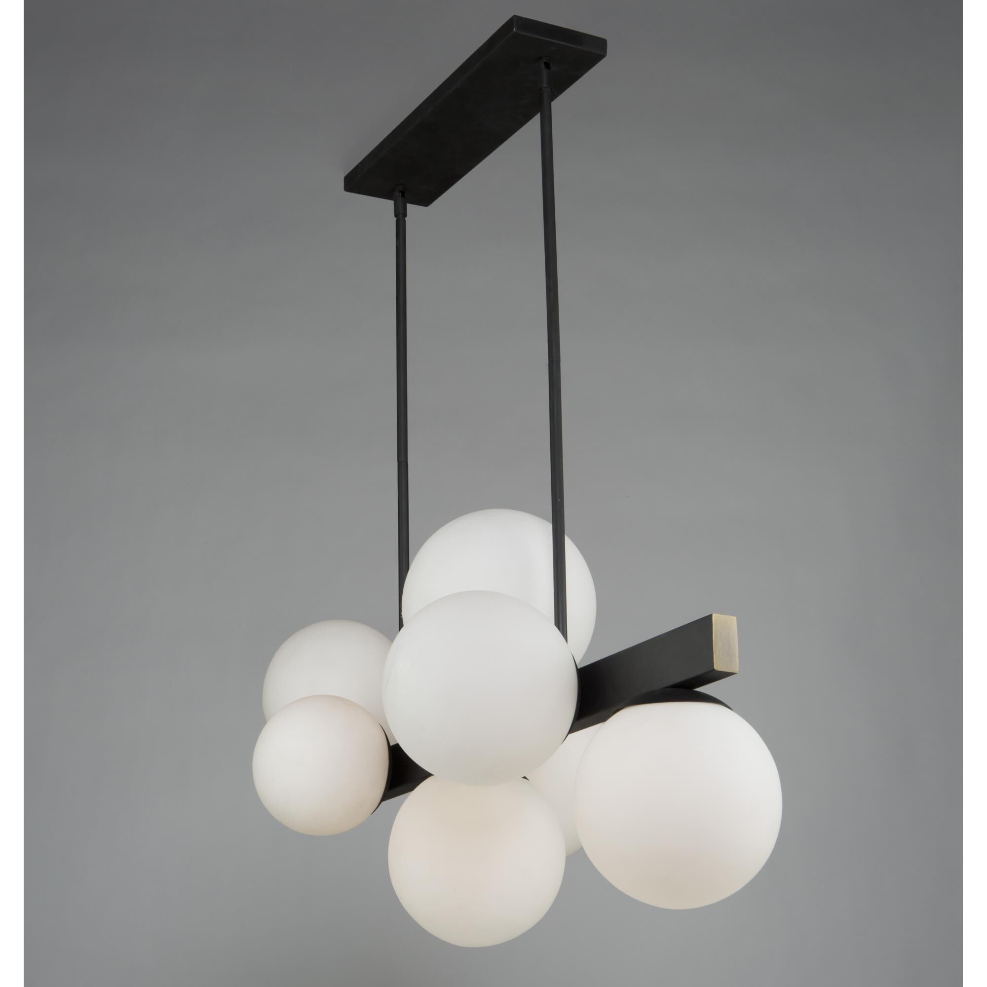 Moonglow 35 Inch 7 Light Mini Chandelier by Artcraft