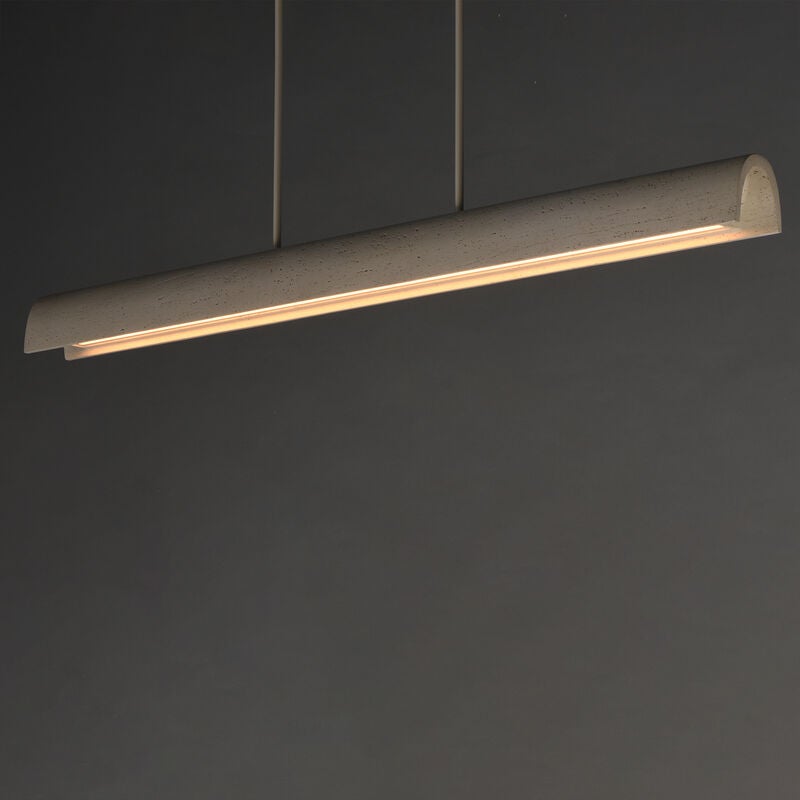 Matera Large Linear Chandelier by ET2 Lighting