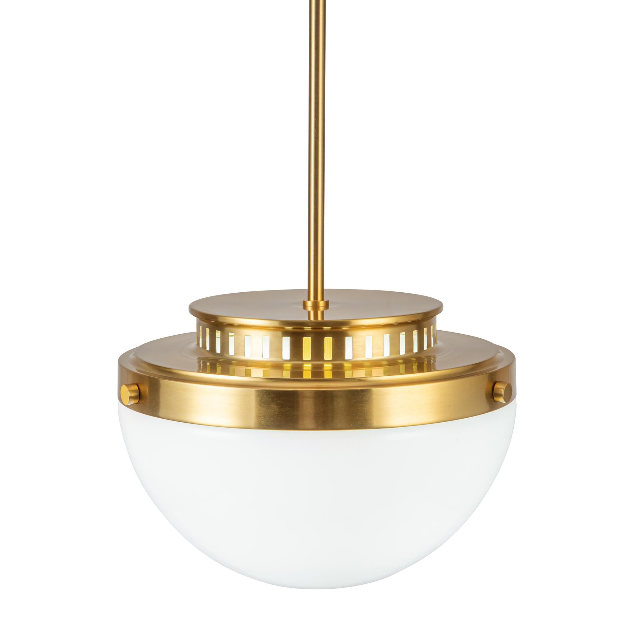 Shown in Brushed Brass finish