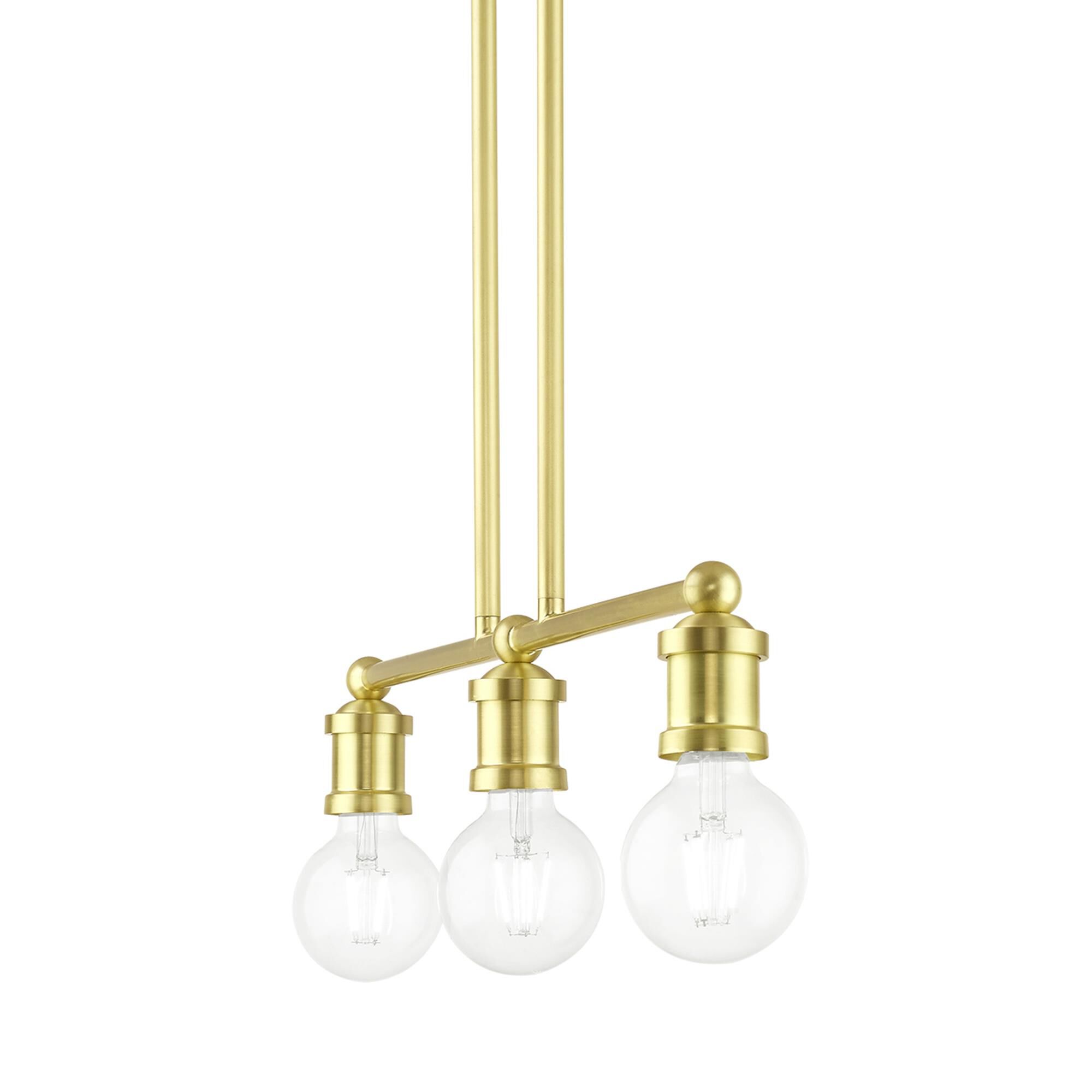 Shown in Satin Brass finish