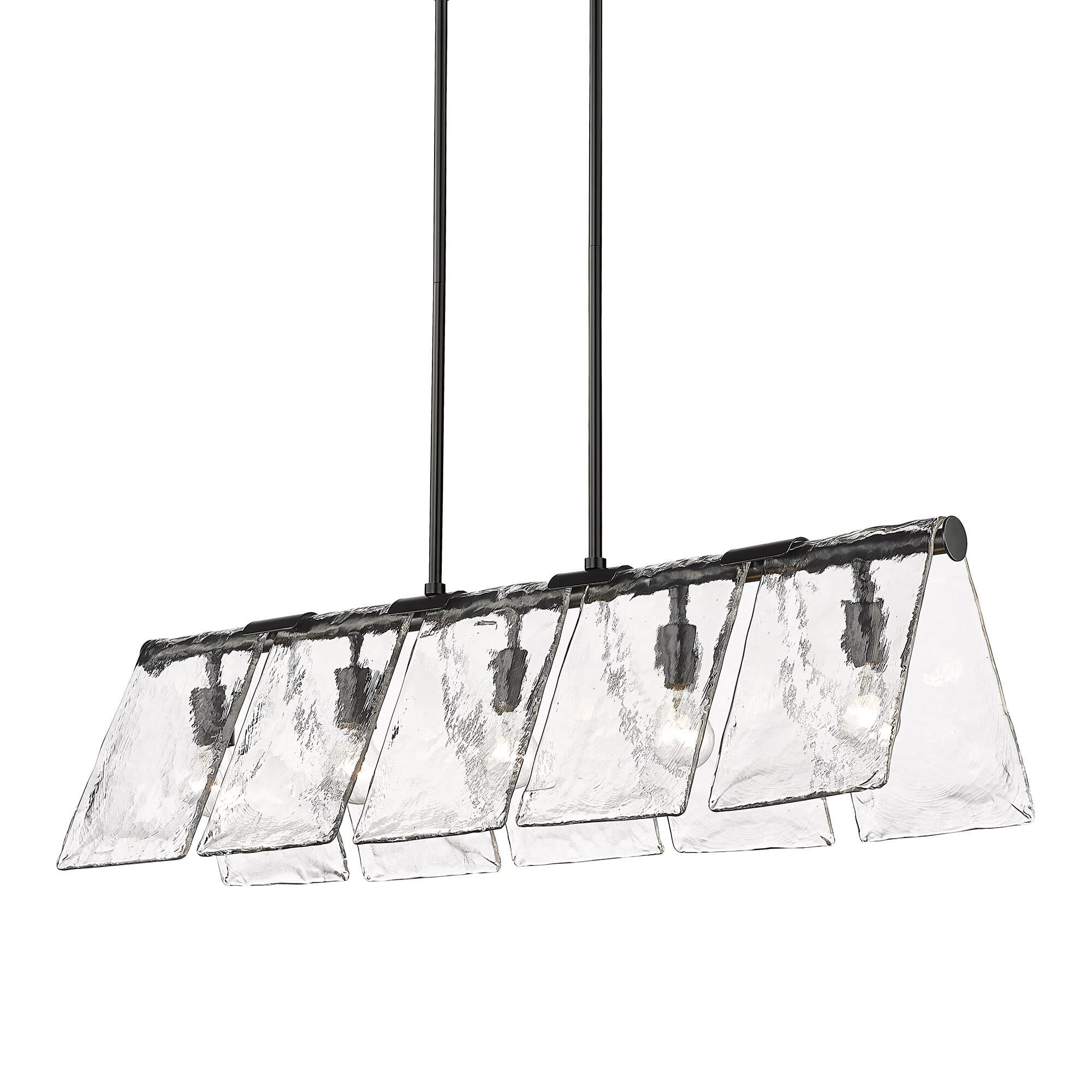 Serenity 38 Inch Linear Suspension Light by Golden Lighting