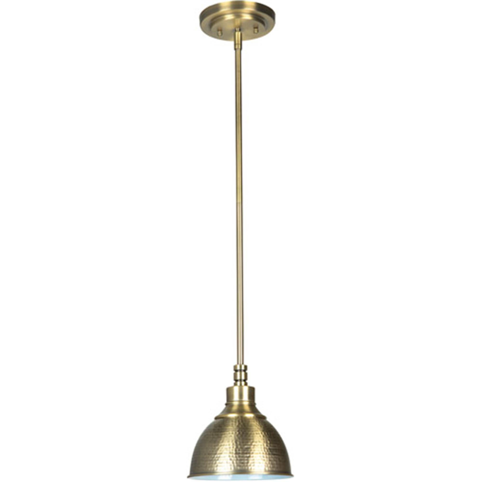Shown in Legacy Brass finish and Yes glass and Yes shade