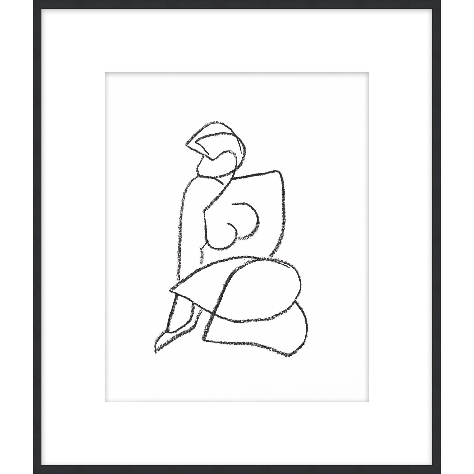 Linear Figures Print by Level57