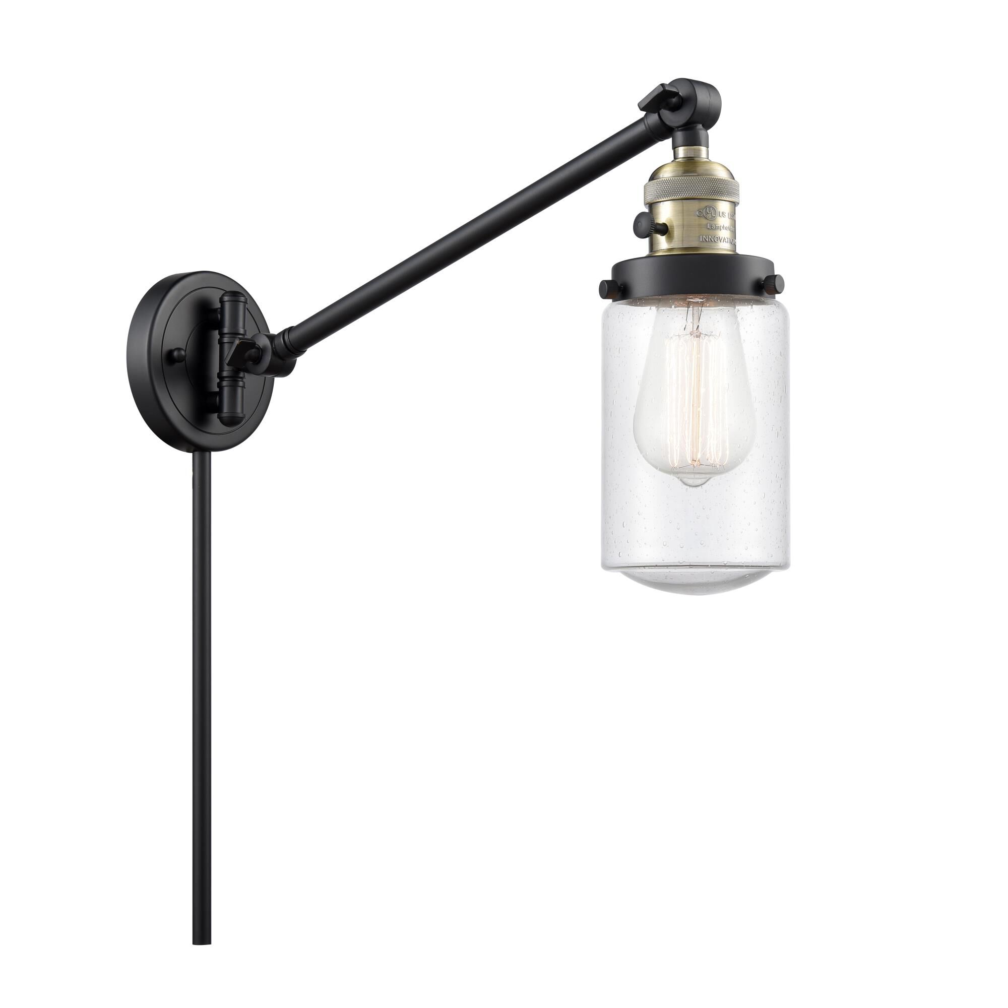 Shown in Black Antique Brass finish and Schoolhouse glass and Glass shade