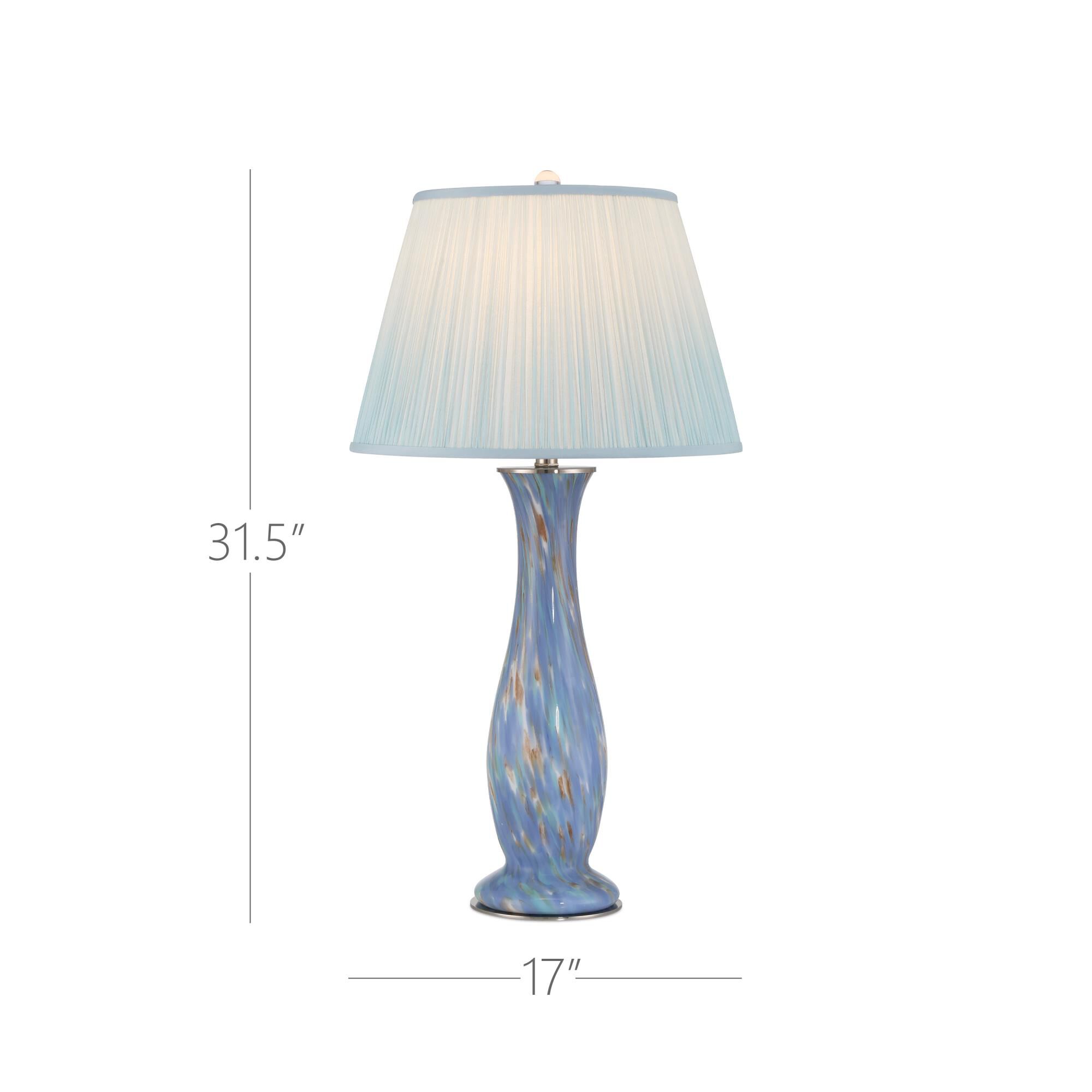 Lapis 32 Inch Table Lamp by Currey and Company