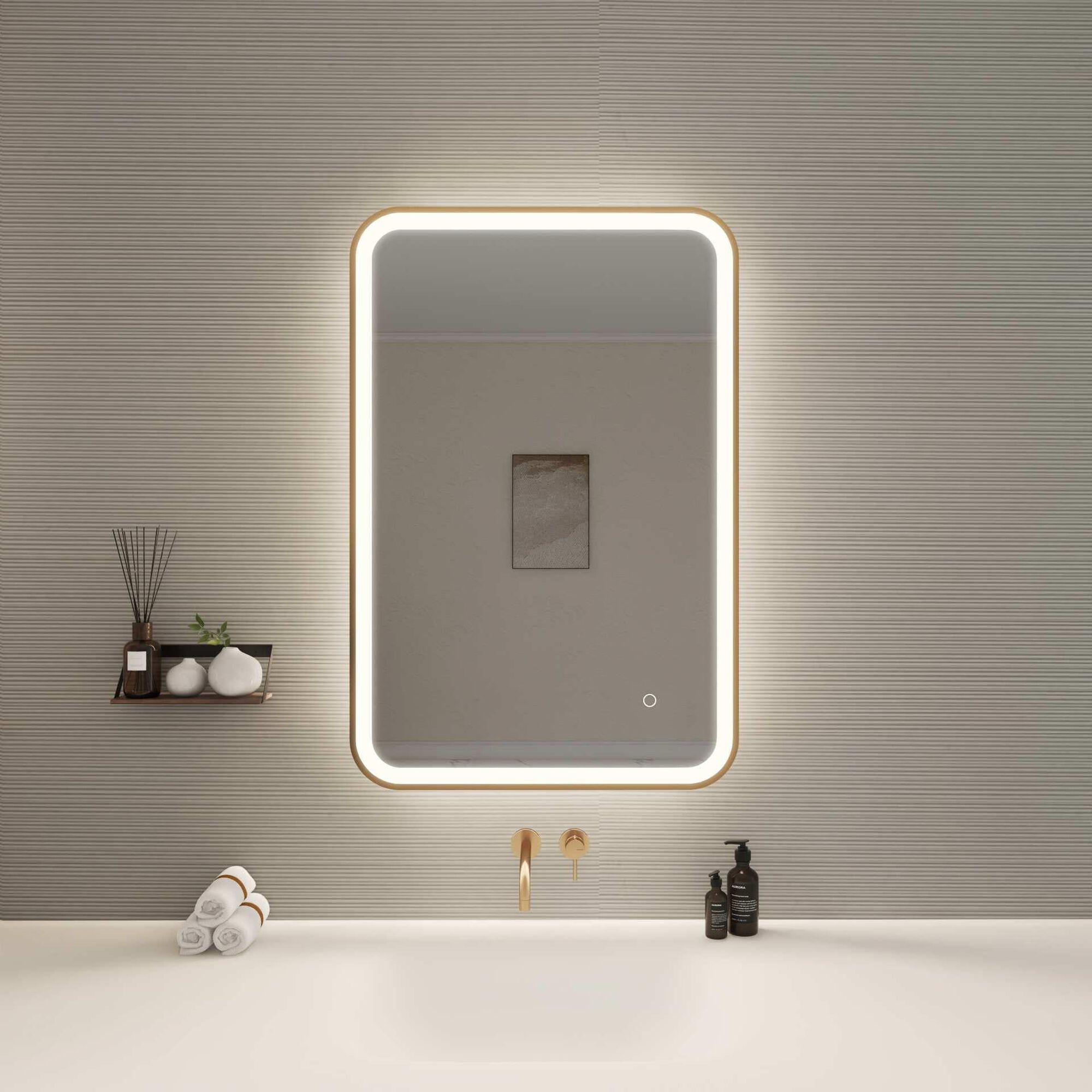 Harmoni 36 Inch LED Lighted Mirror,