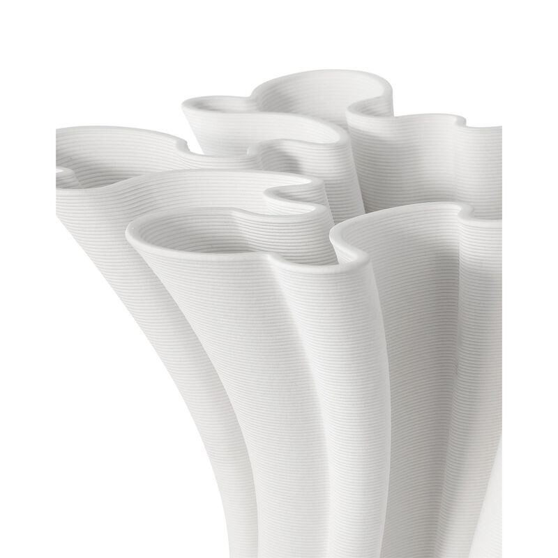 Godet Twist 8 Inch Vase-Urn by Currey and Company
