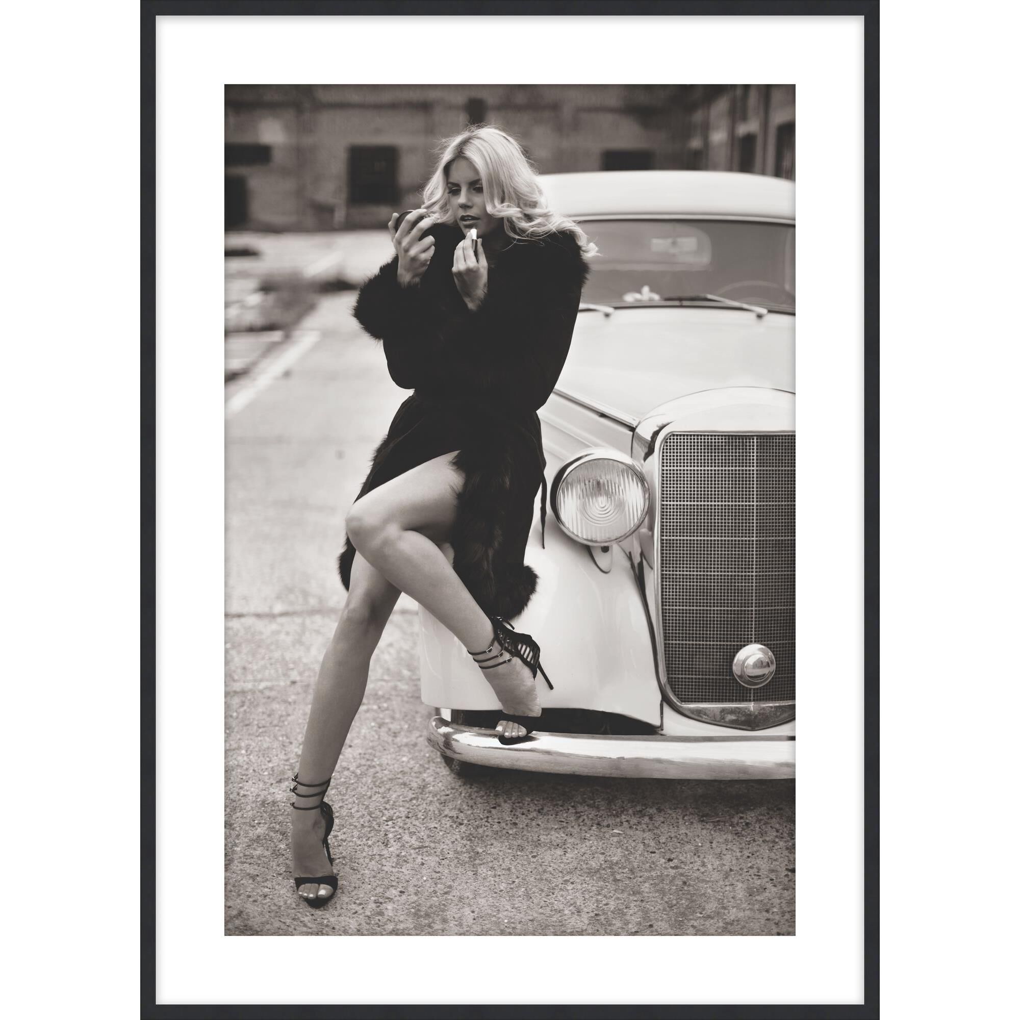 Shown in Black finish