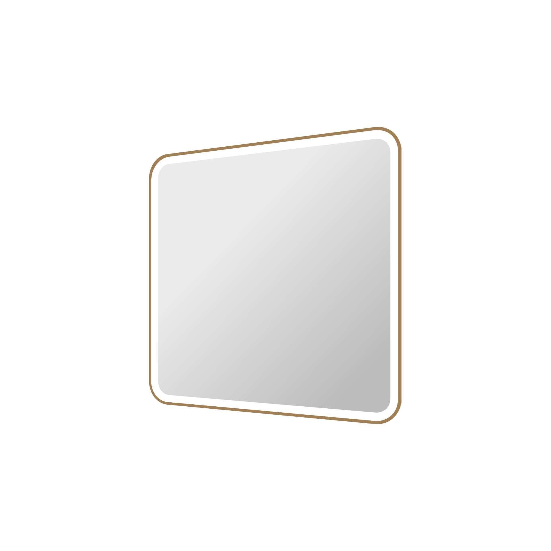 Harmoni 36 Inch Round LED Lighted Mirror by Elegant Decor