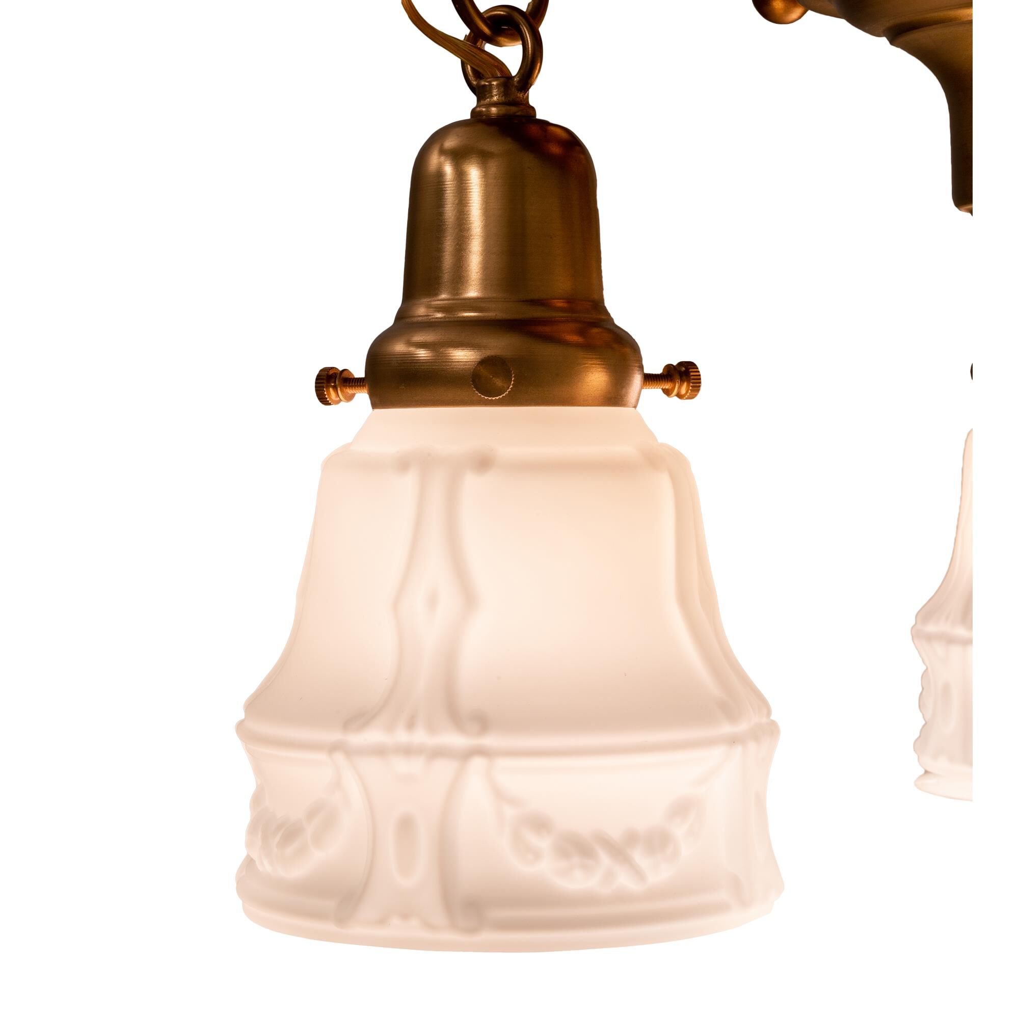 Revival Garland 17 Inch 3 Light Flush Mount by Meyda Lighting