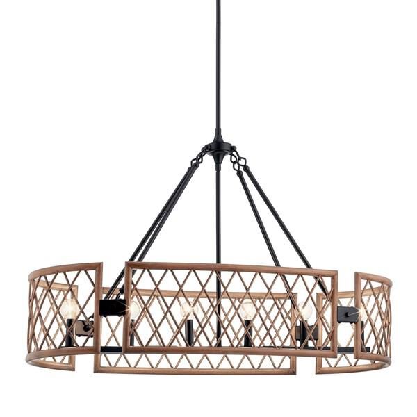 Oana 40 Inch 6 Light Mini Chandelier by Kichler Lighting